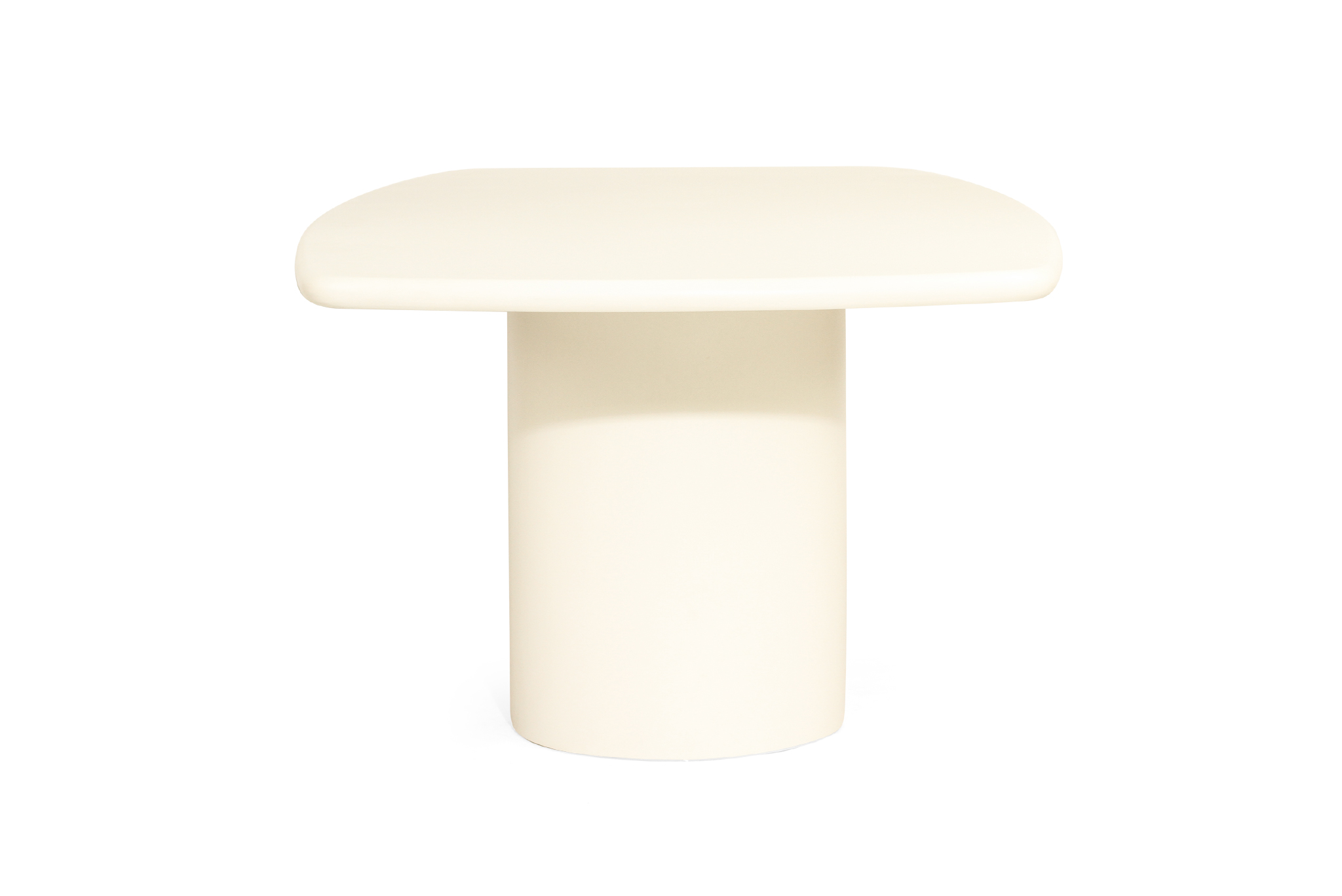 Lorenzo Organic Rectangle Dining Table - 2.7m - Ivory - Image 9