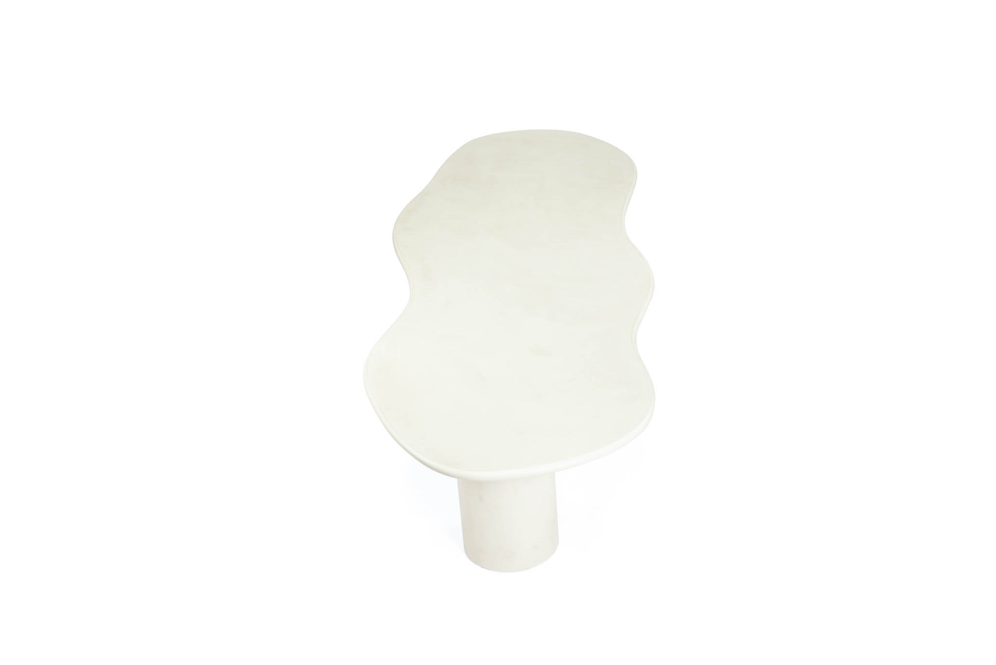 Lorenzo Organic Dining Table - 3.5m - Ivory - Image 7