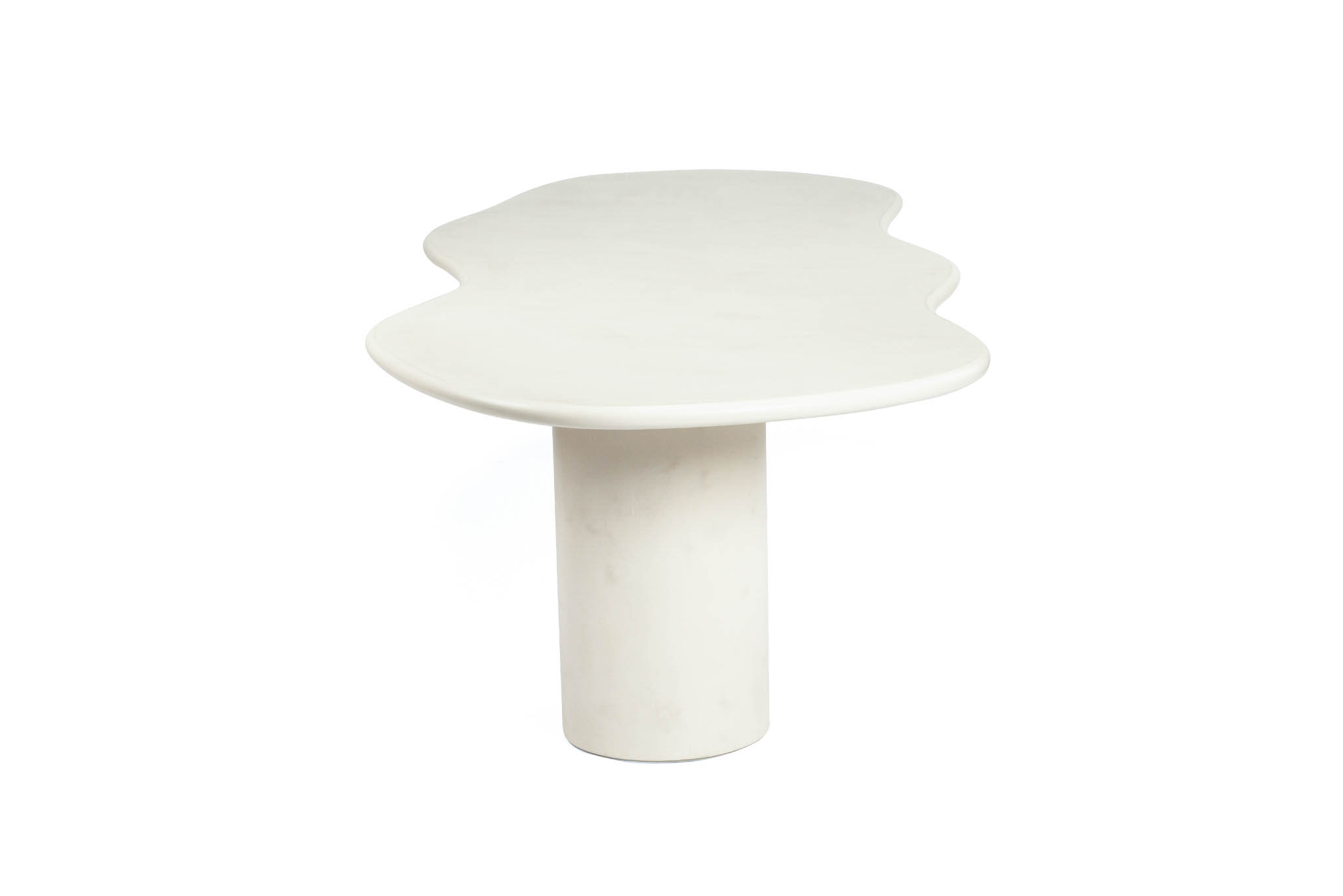 Lorenzo Organic Dining Table - 3.5m - Ivory - Image 8