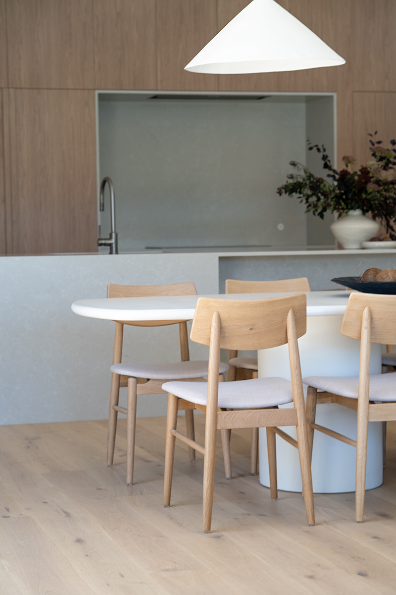 Lorenzo Organic Rectangle Dining Table - 2.7m - Ivory - Image 16