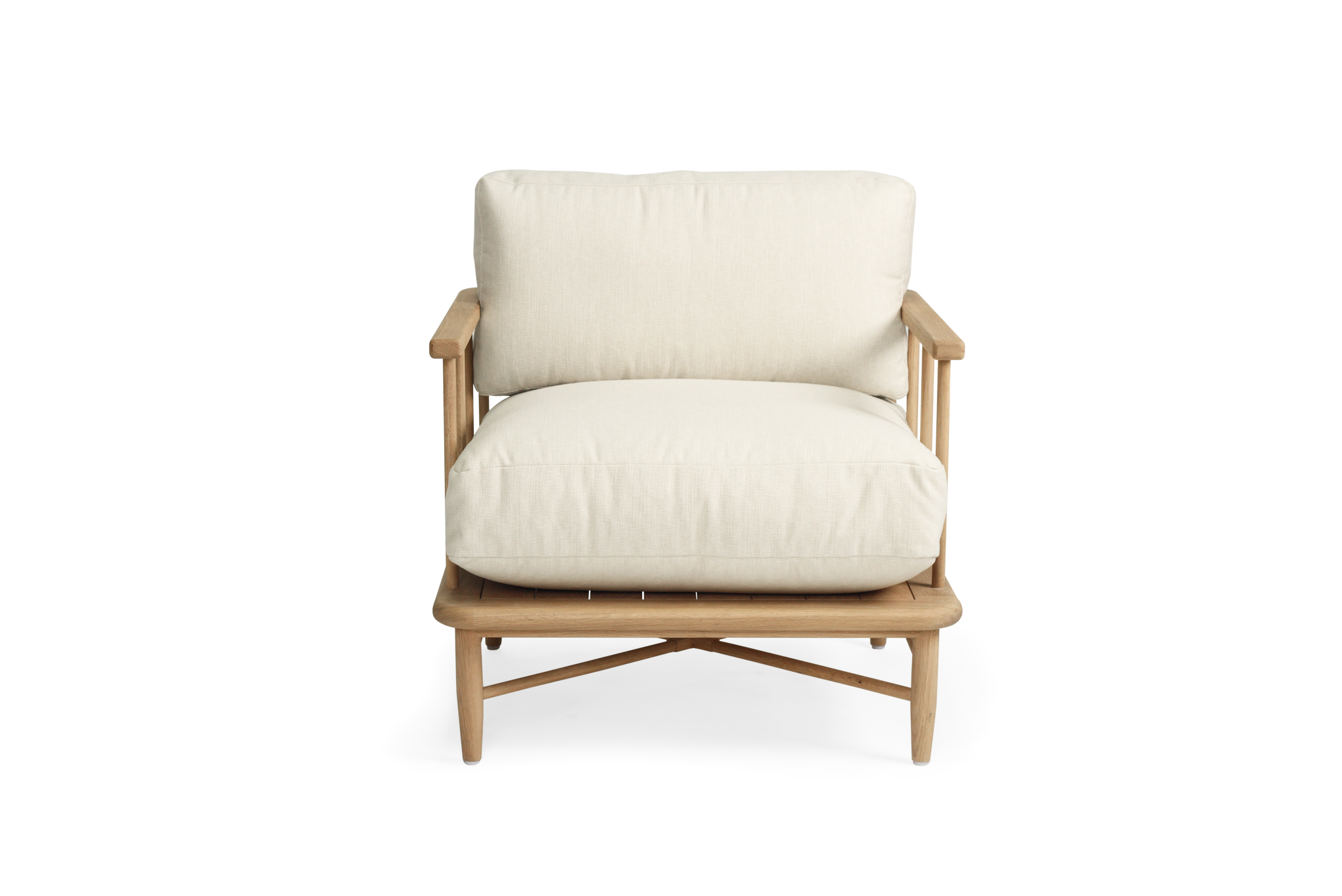 Ocea Armchair- Linen Cushions - Image 3