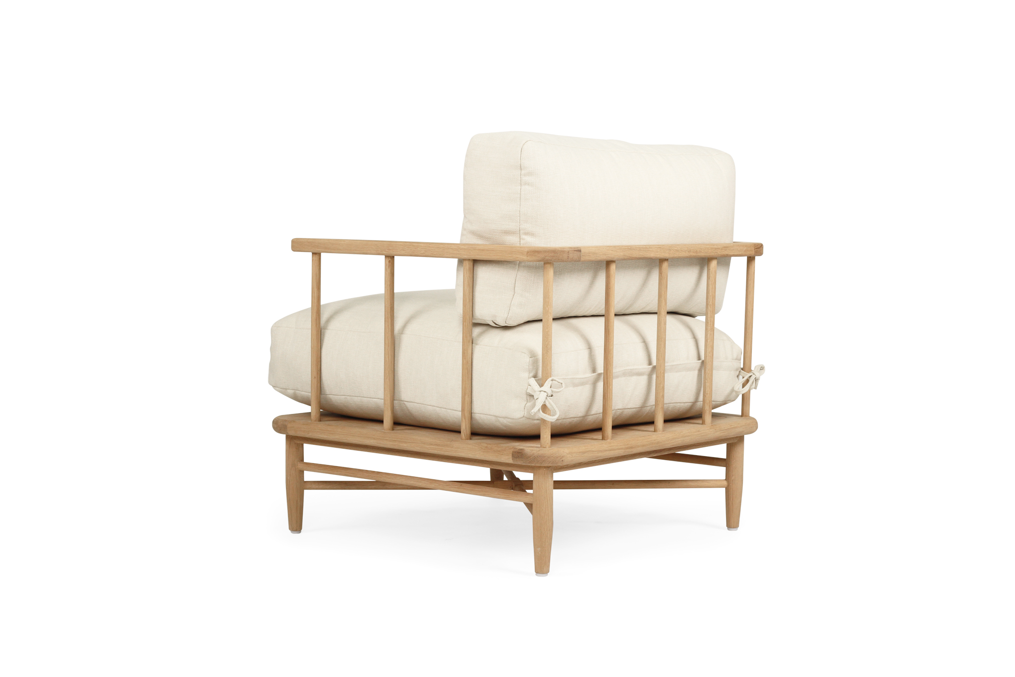 Ocea Armchair- Linen Cushions - Image 5