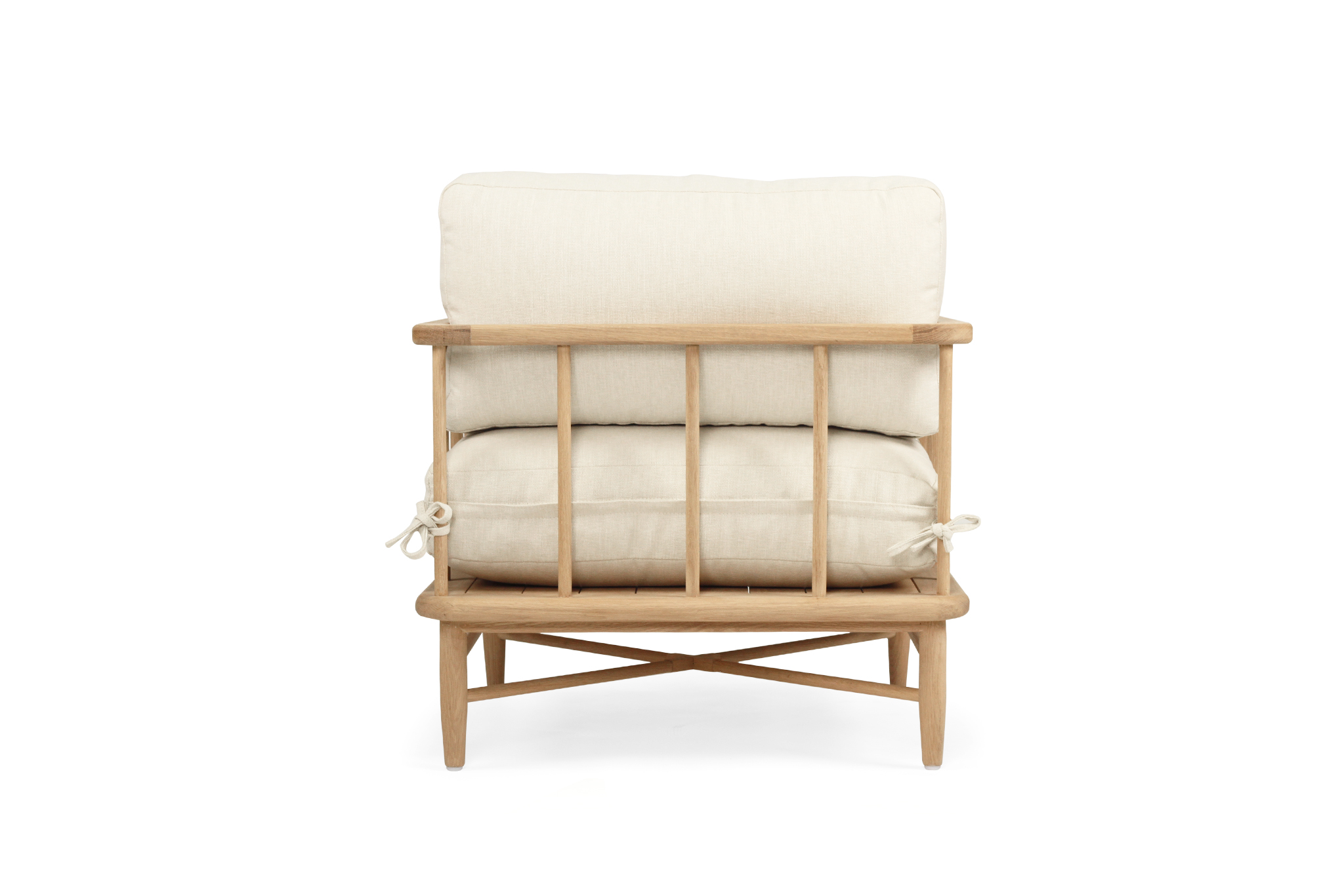 Ocea Armchair- Linen Cushions - Image 6