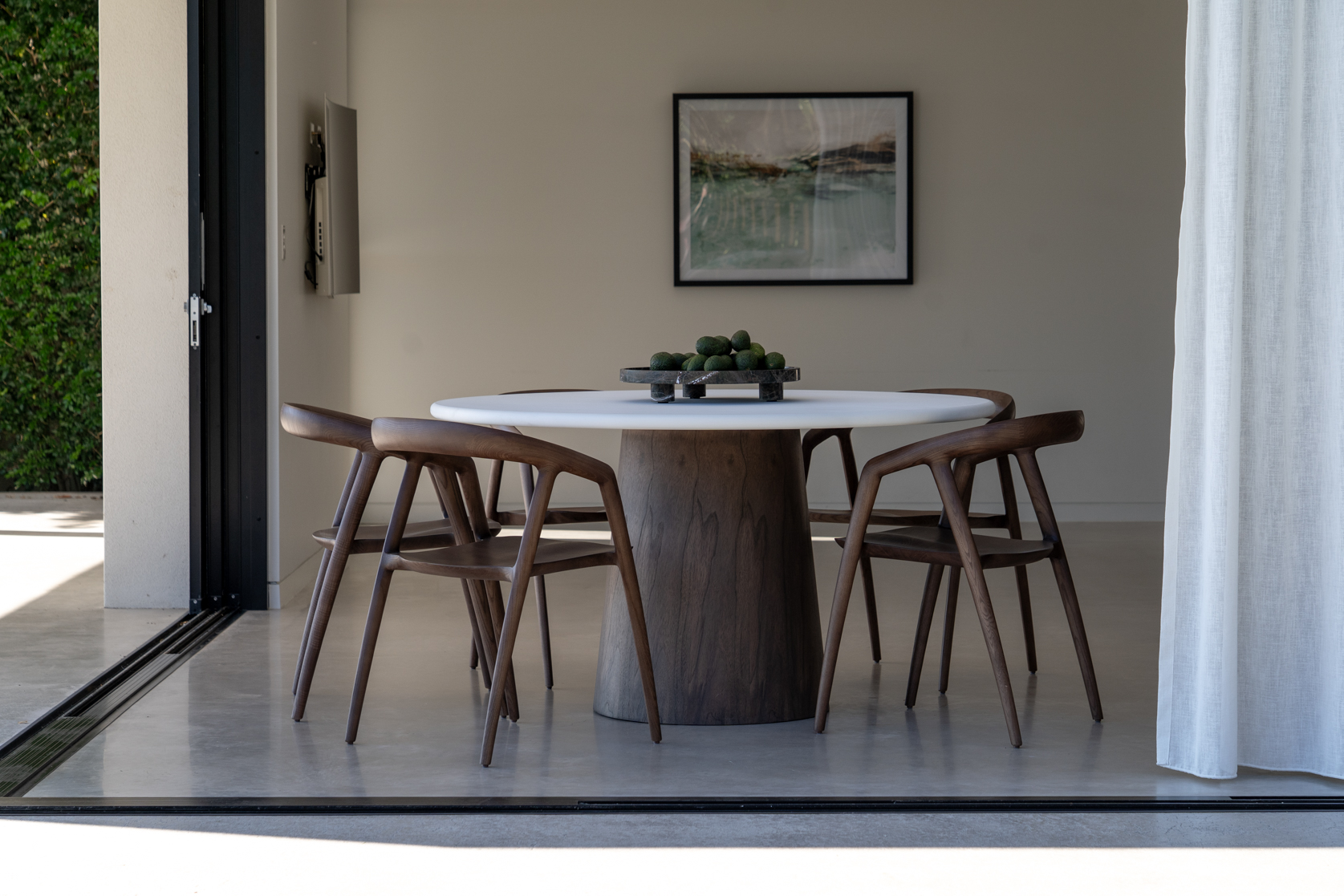 Cali Dining Chair - Walnut - Image 8