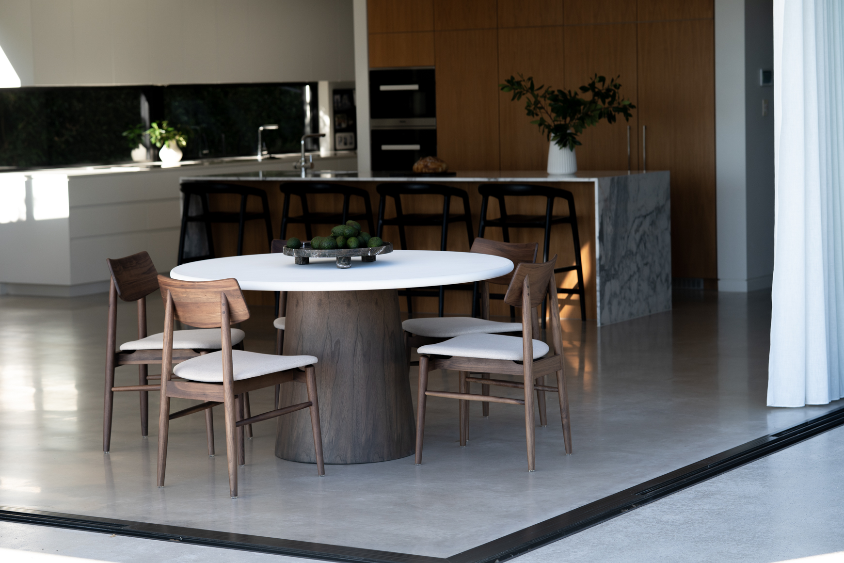 Harlow Dining Chair - Walnut - Image 2