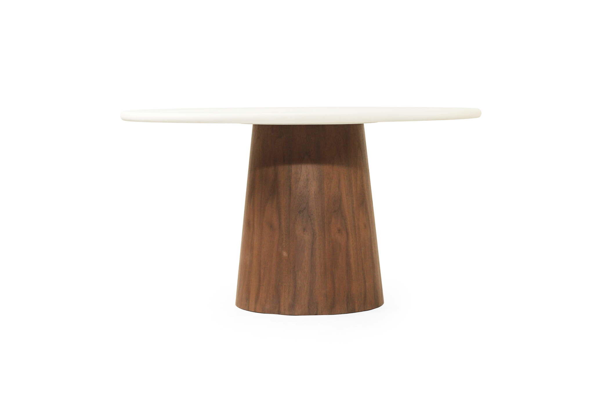 Harlow Dining Table - 120cm - Walnut Base - Image 3