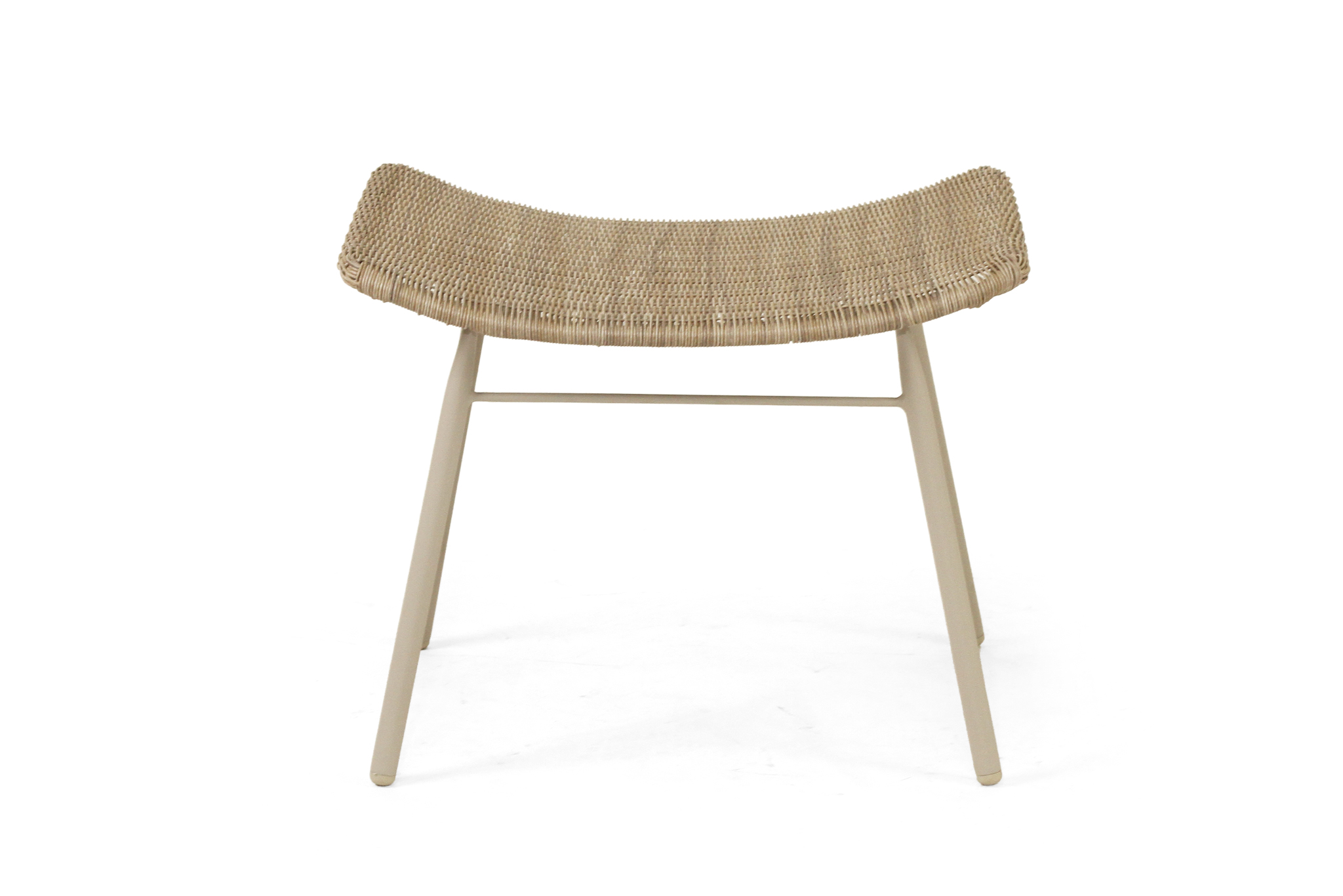 Amos Outdoor Footstool - Linen - Image 4