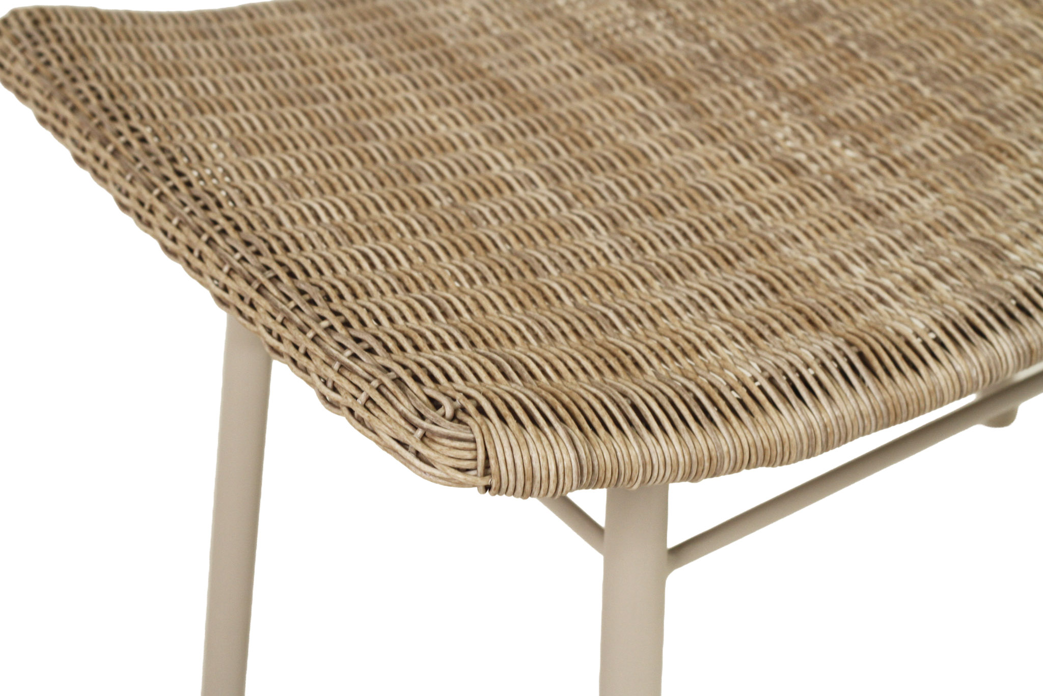 Amos Outdoor Footstool - Linen - Image 6