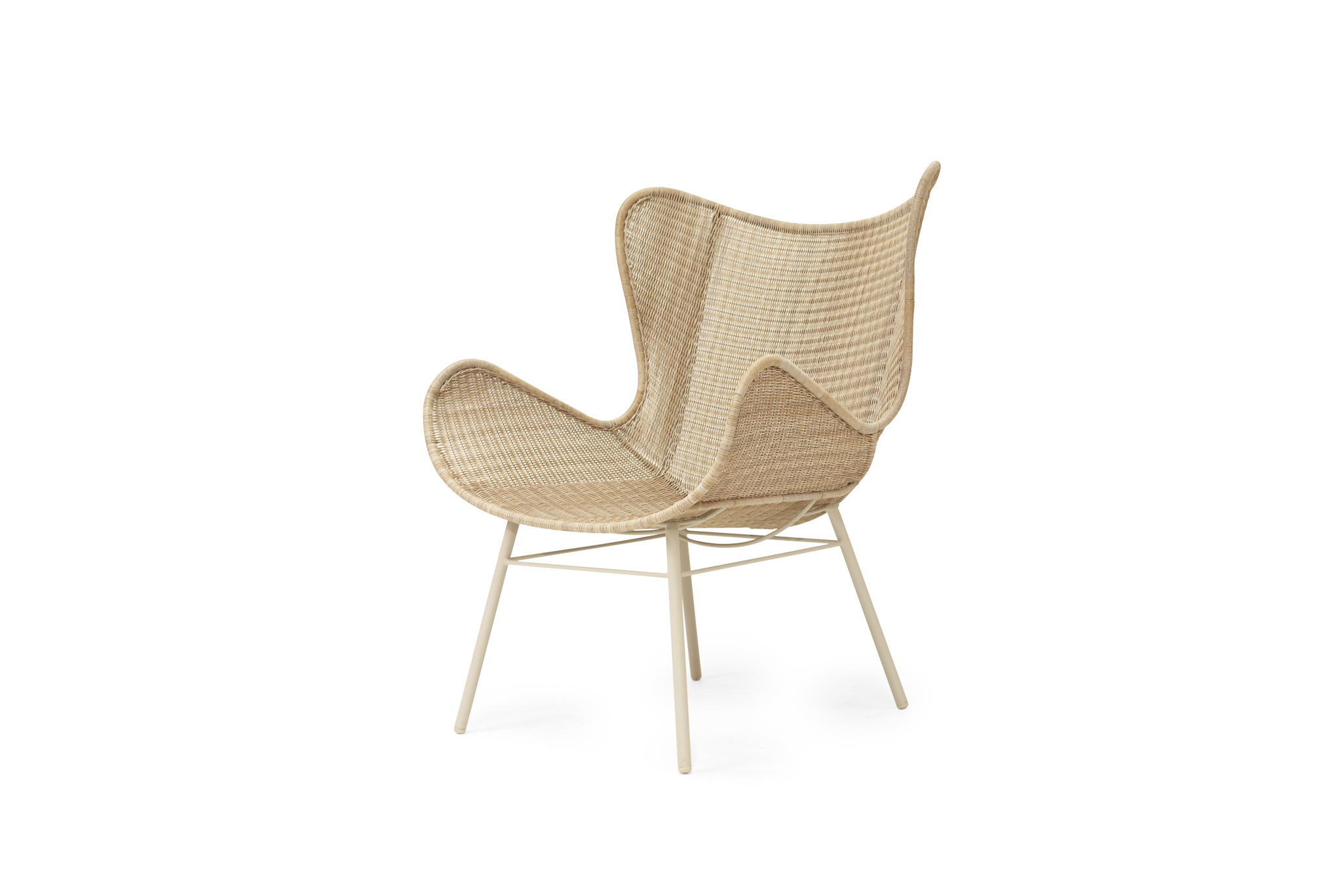 Amos Outdoor Wingchair - Linen