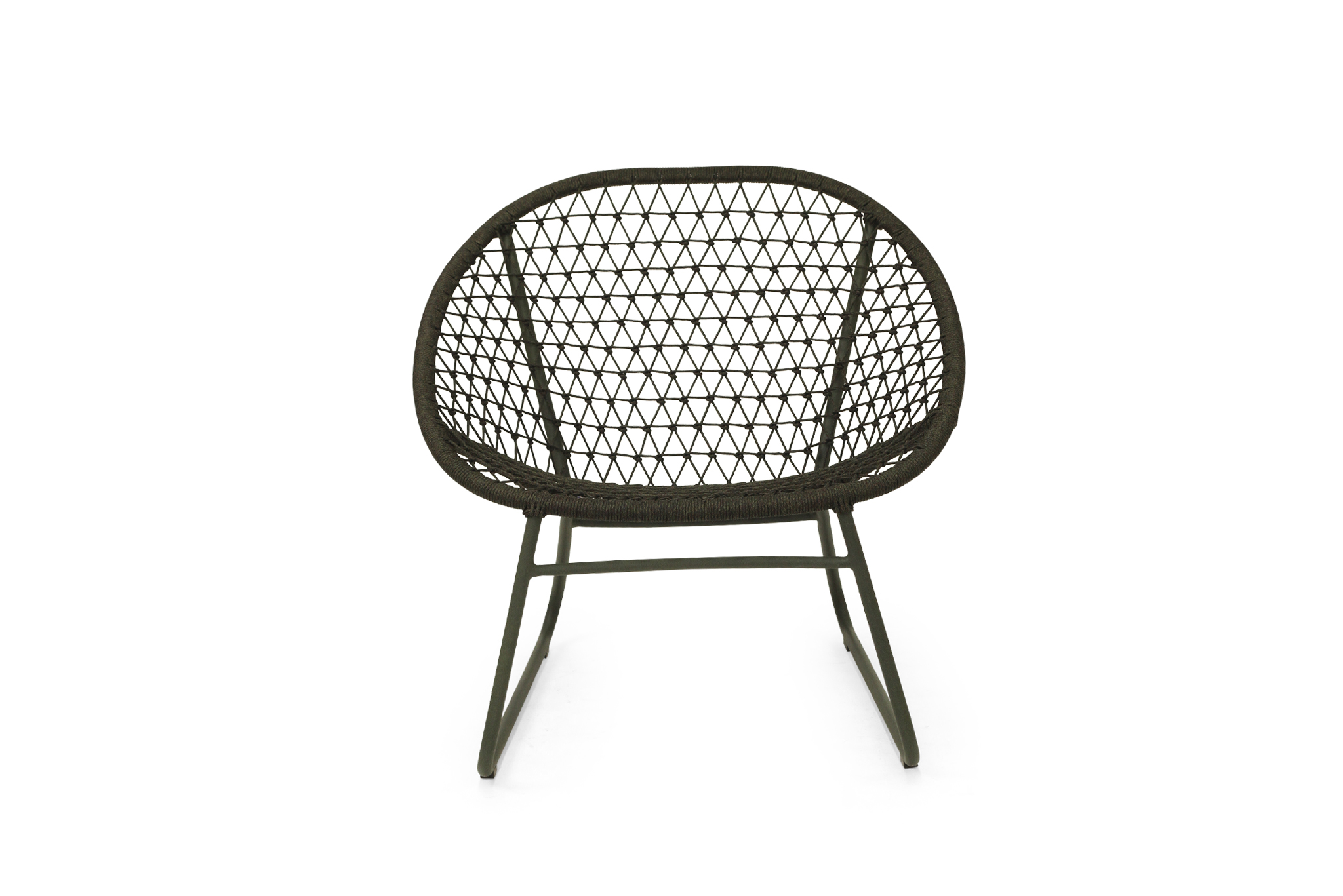 Dune Outdoor Accent Chair - Forest Green - Image 4