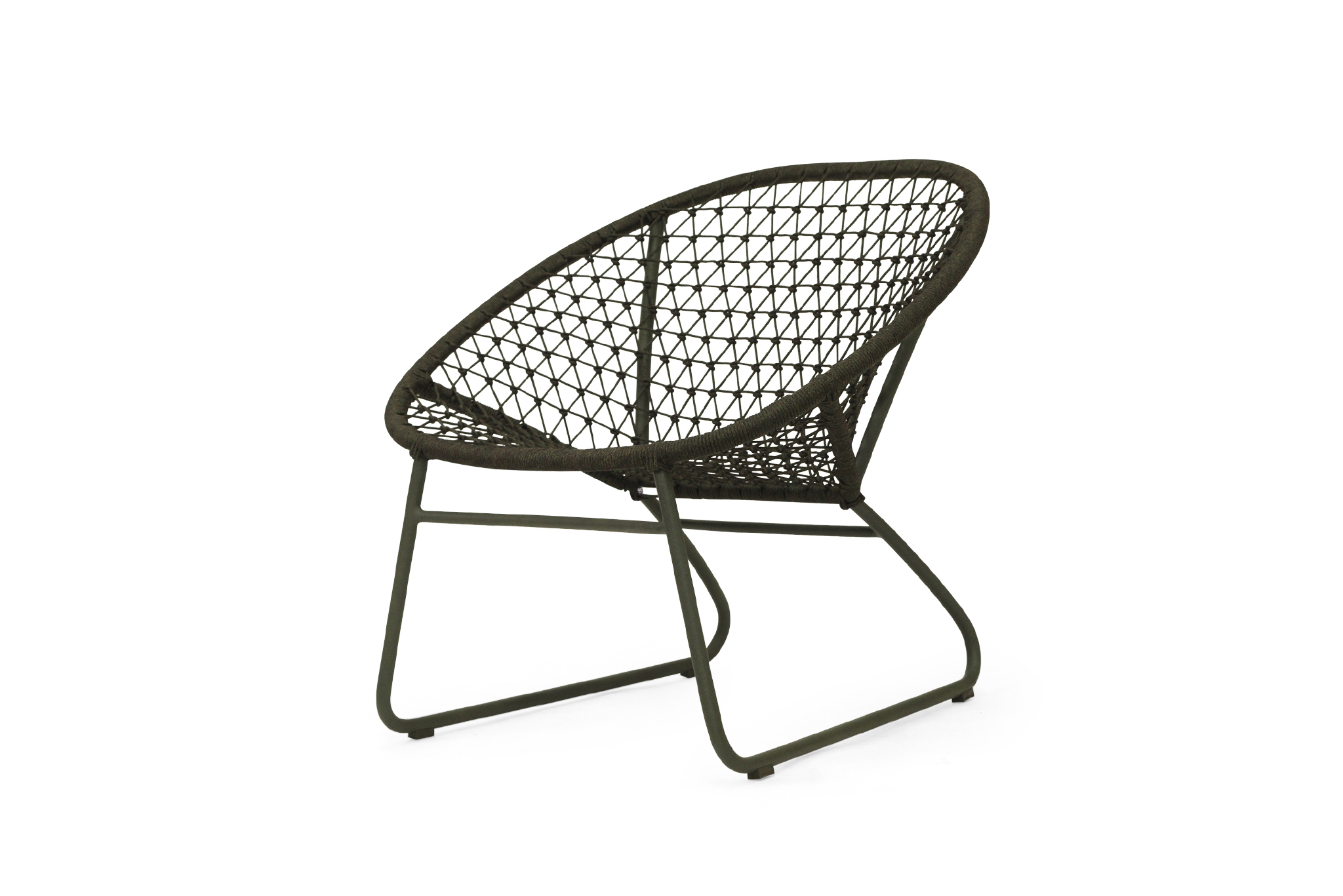 Dune Outdoor Accent Chair - Forest Green