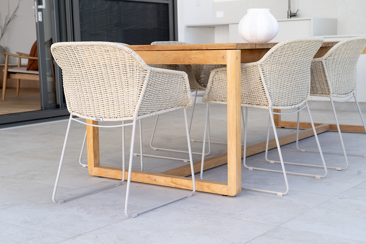 Luca Outdoor Dining Armchair - Image 2
