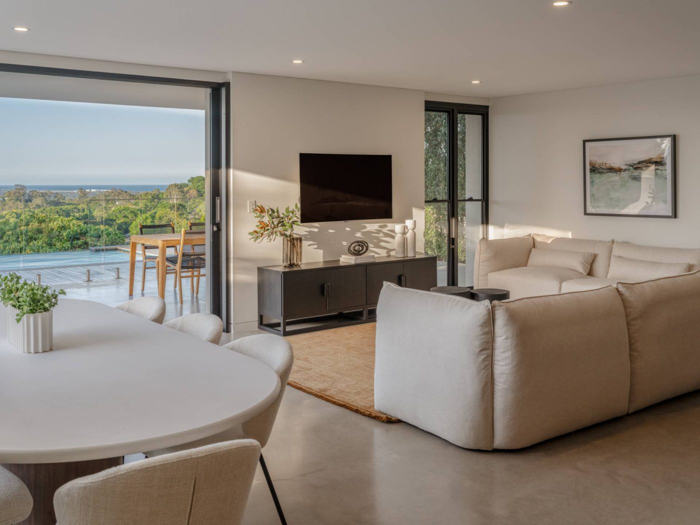 Sunshine Coast home interior featuring coastal styling and natural light