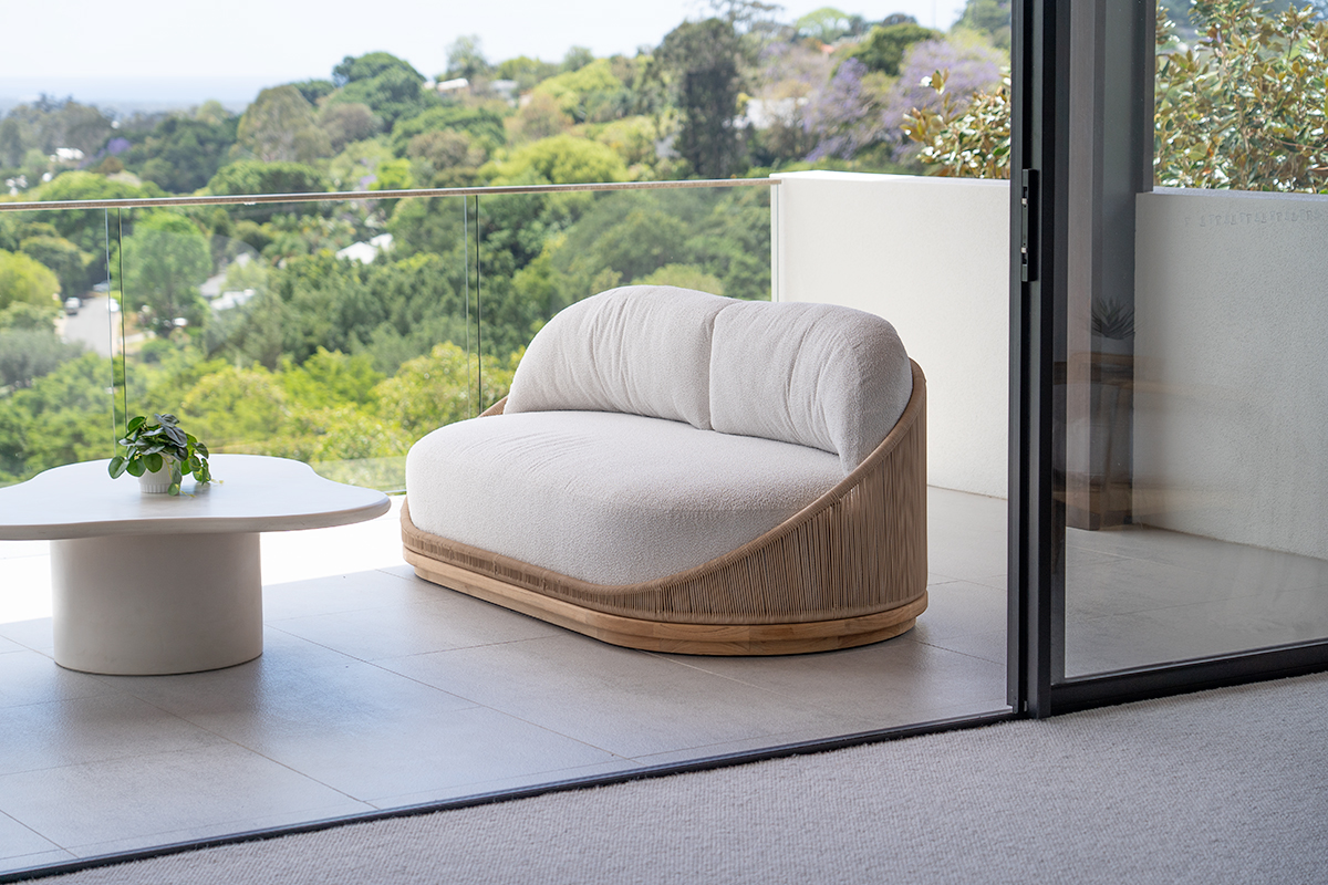 Avoca Outdoor Sofa - 2 Seater - Natural - Image 5