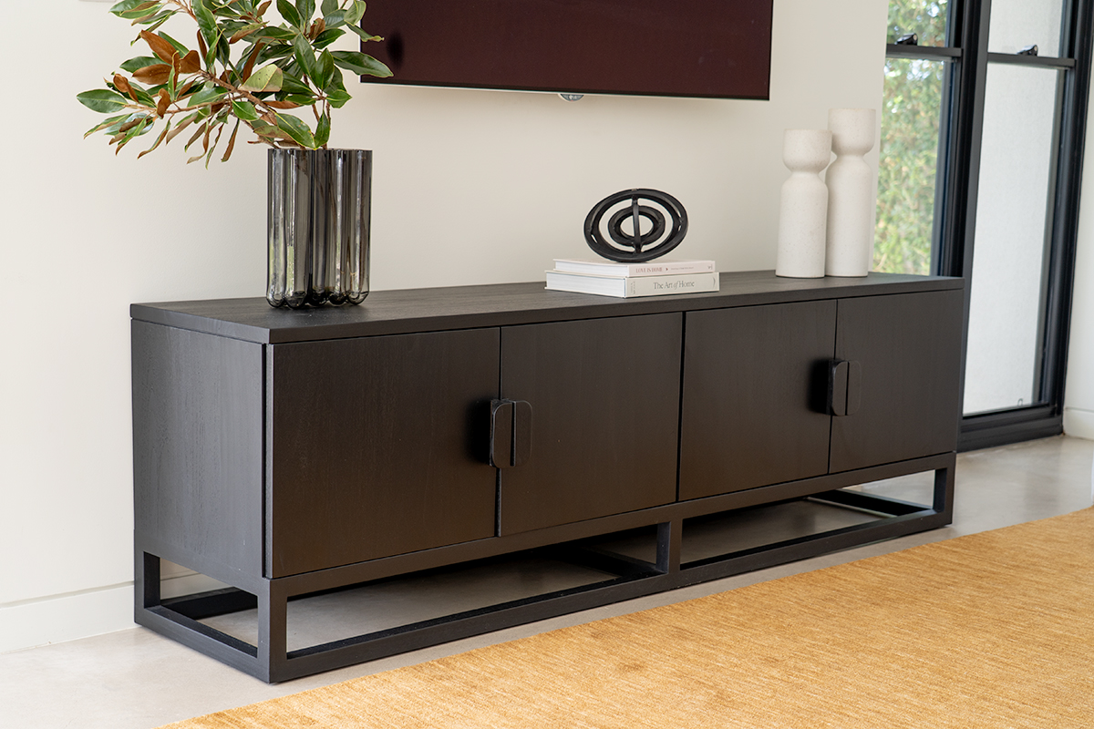 Eden Entertainment Unit - 2m - Black - Image 2