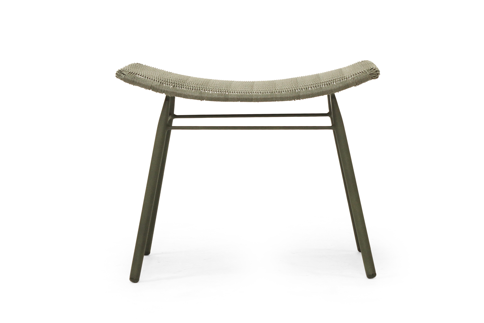 Amos Outdoor Footstool - Moss - Image 3