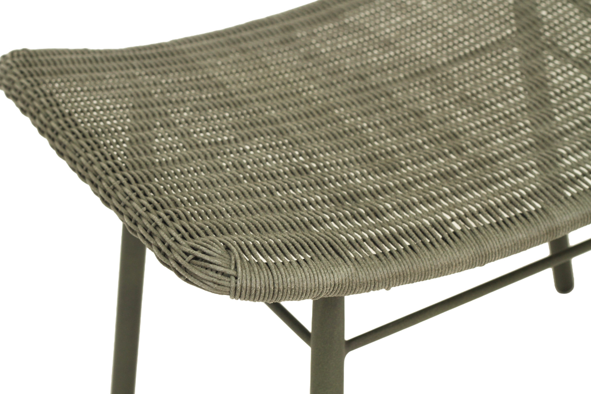 Amos Outdoor Footstool - Moss - Image 6