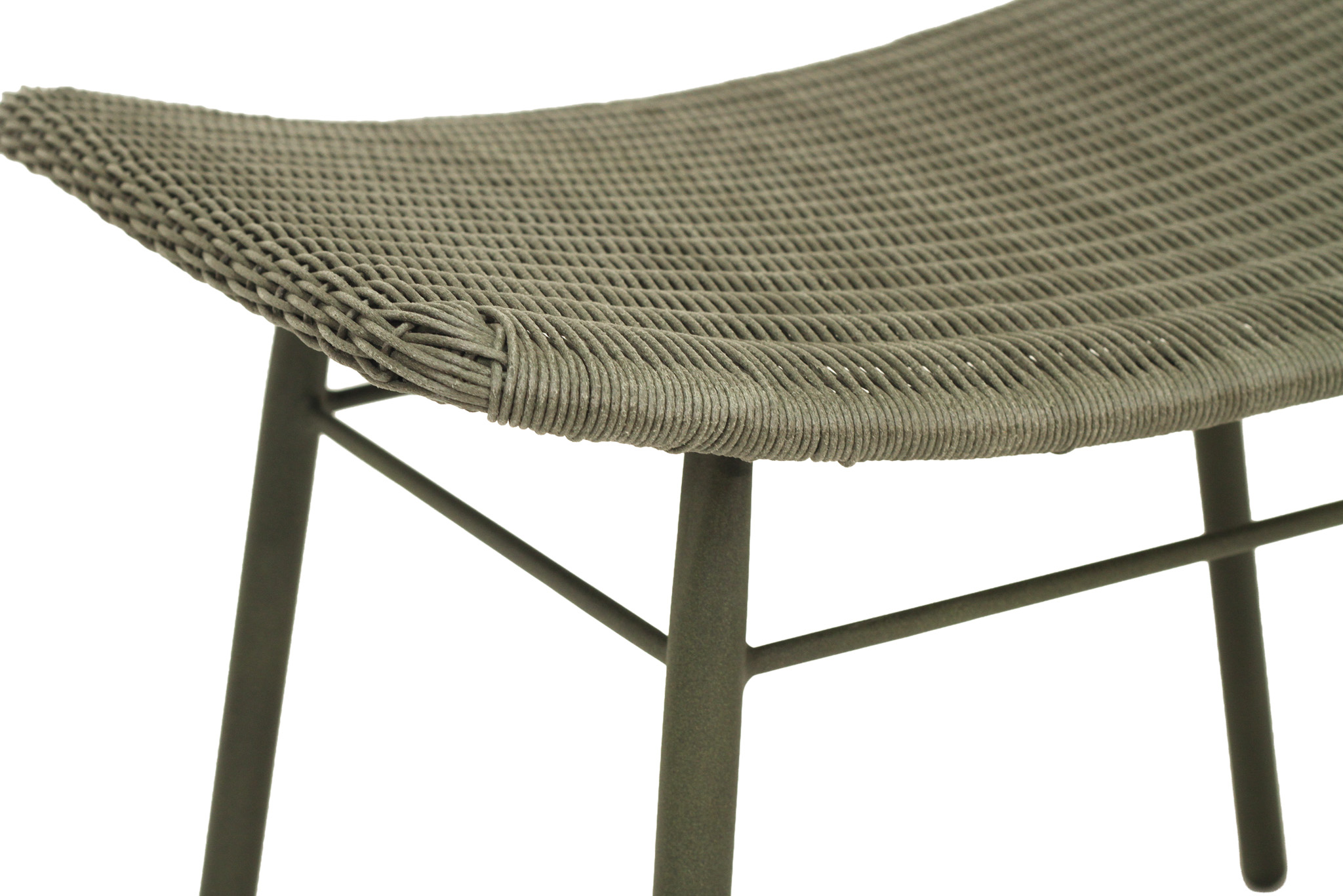 Amos Outdoor Footstool - Moss - Image 7