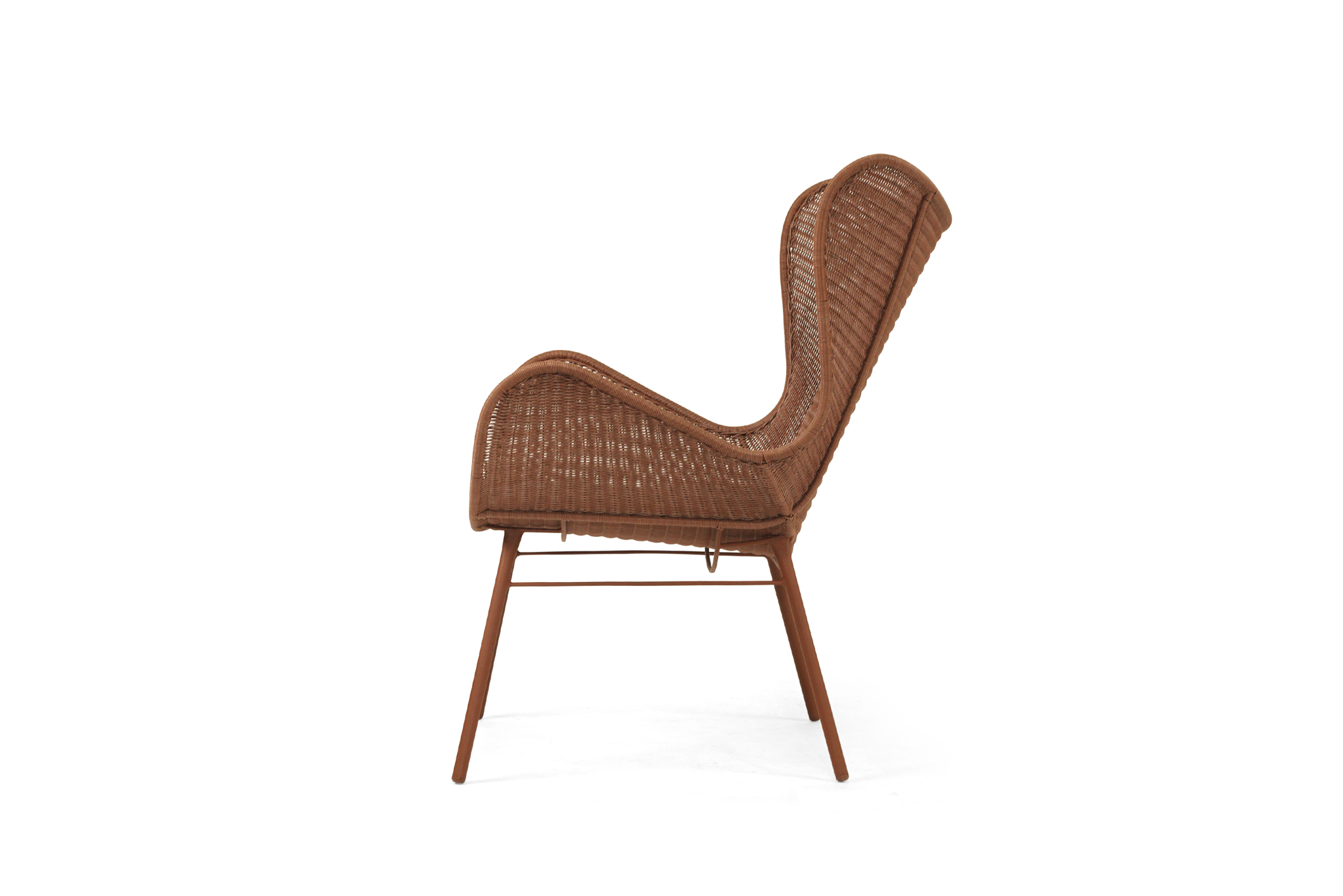 Amos Outdoor Wingchair - Brique - Image 5