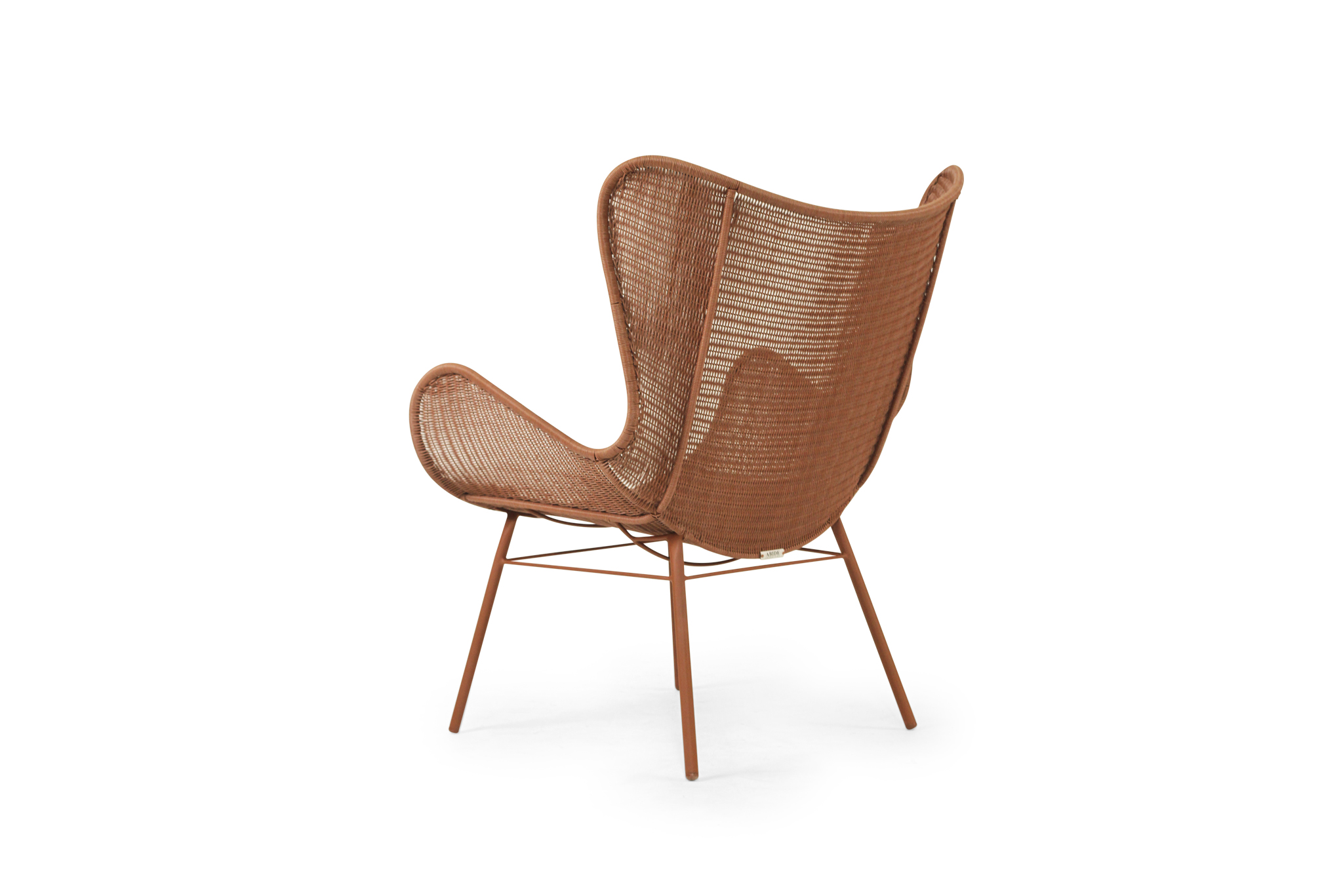 Amos Outdoor Wingchair - Brique - Image 6