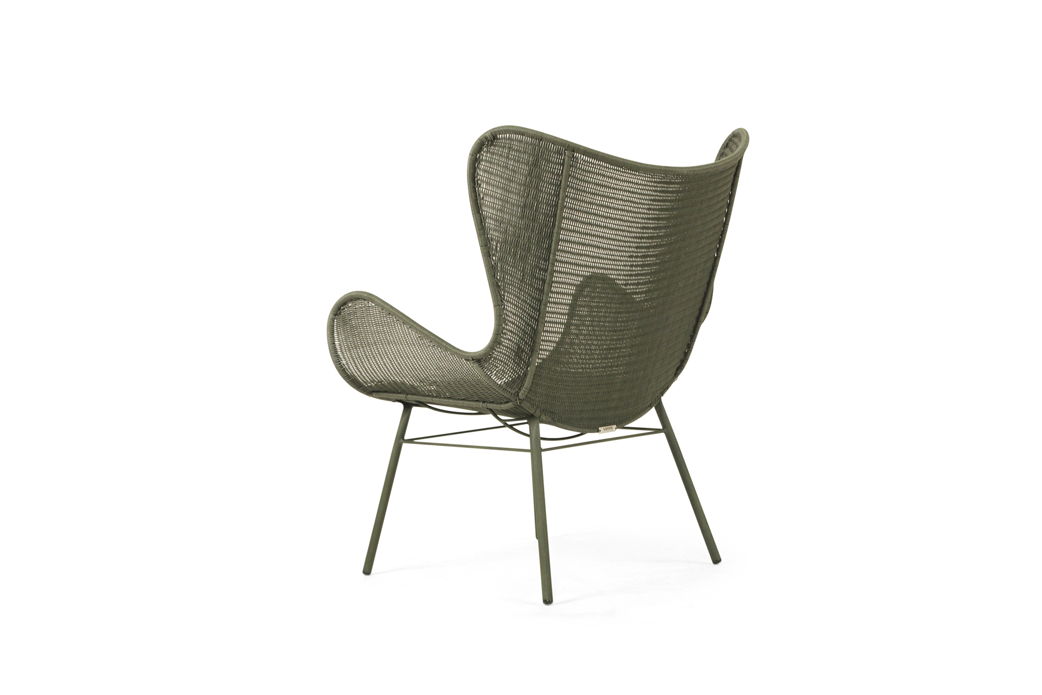 Amos Outdoor Wingchair - Moss - Image 6