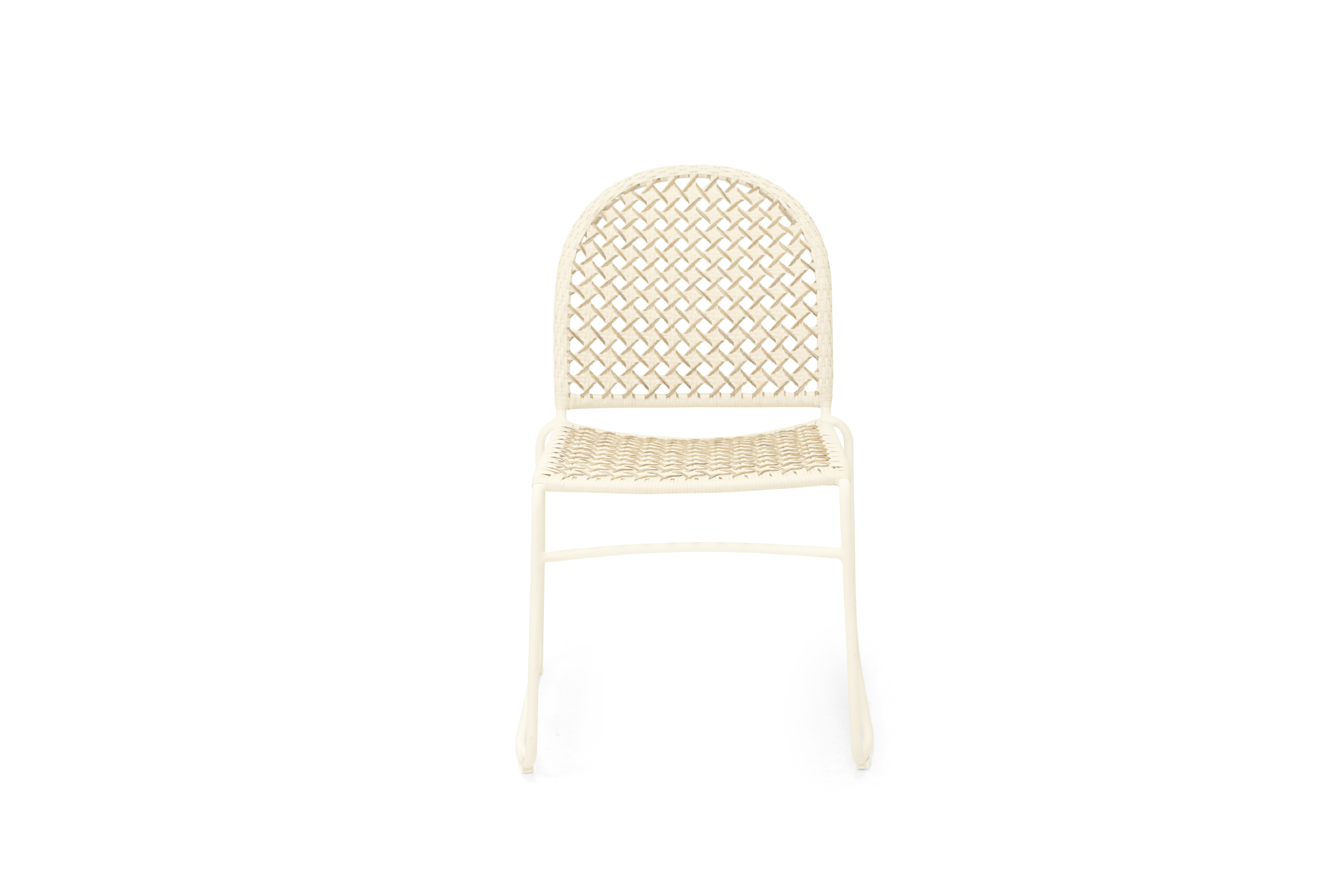 Archer Outdoor Side Chair - Chalk - Image 4