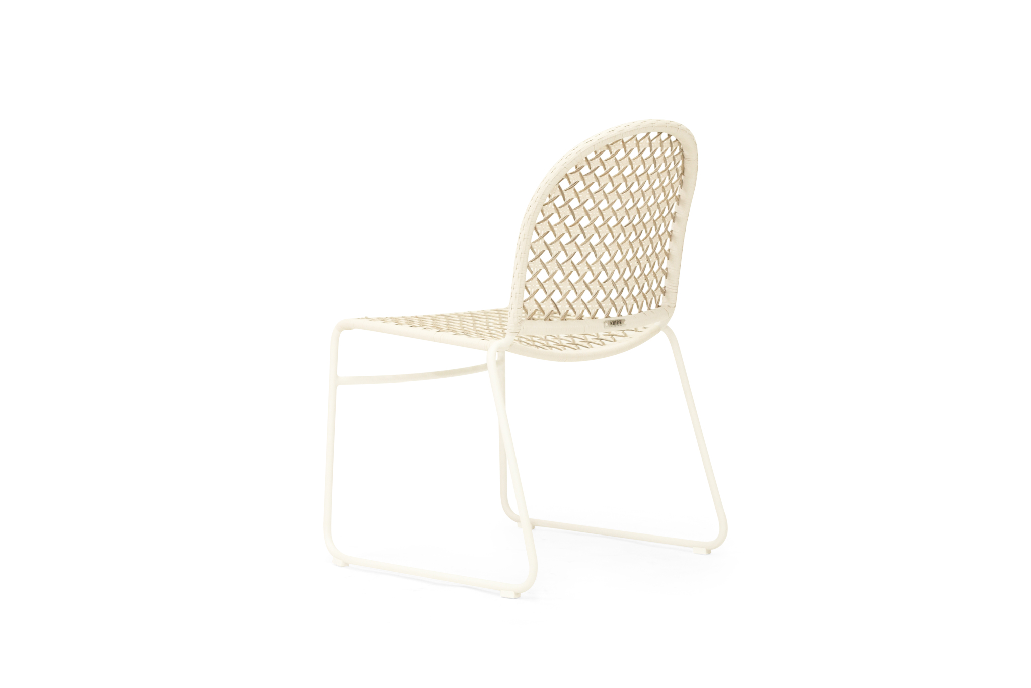 Archer Outdoor Side Chair - Chalk - Image 6