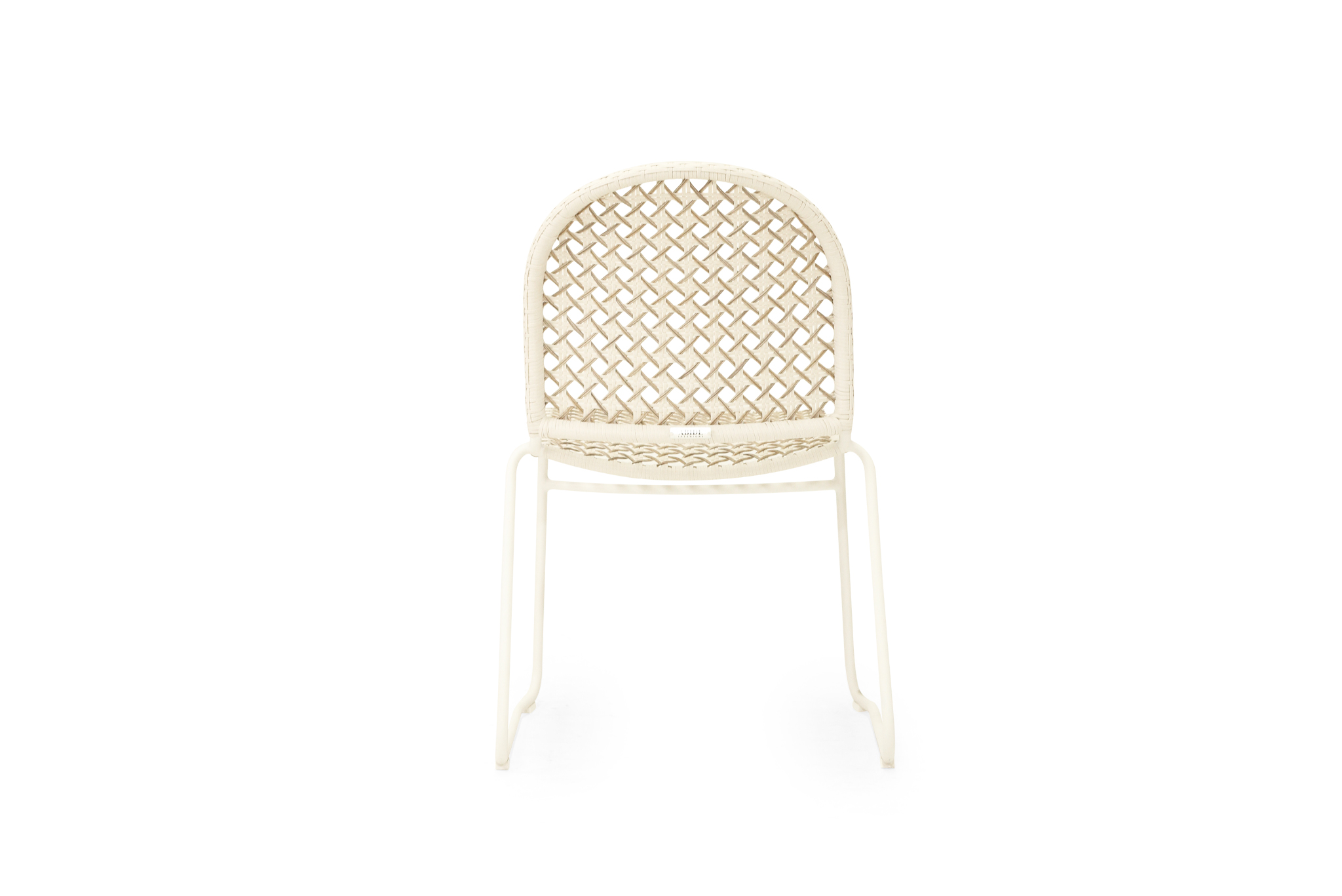 Archer Outdoor Side Chair - Chalk - Image 7