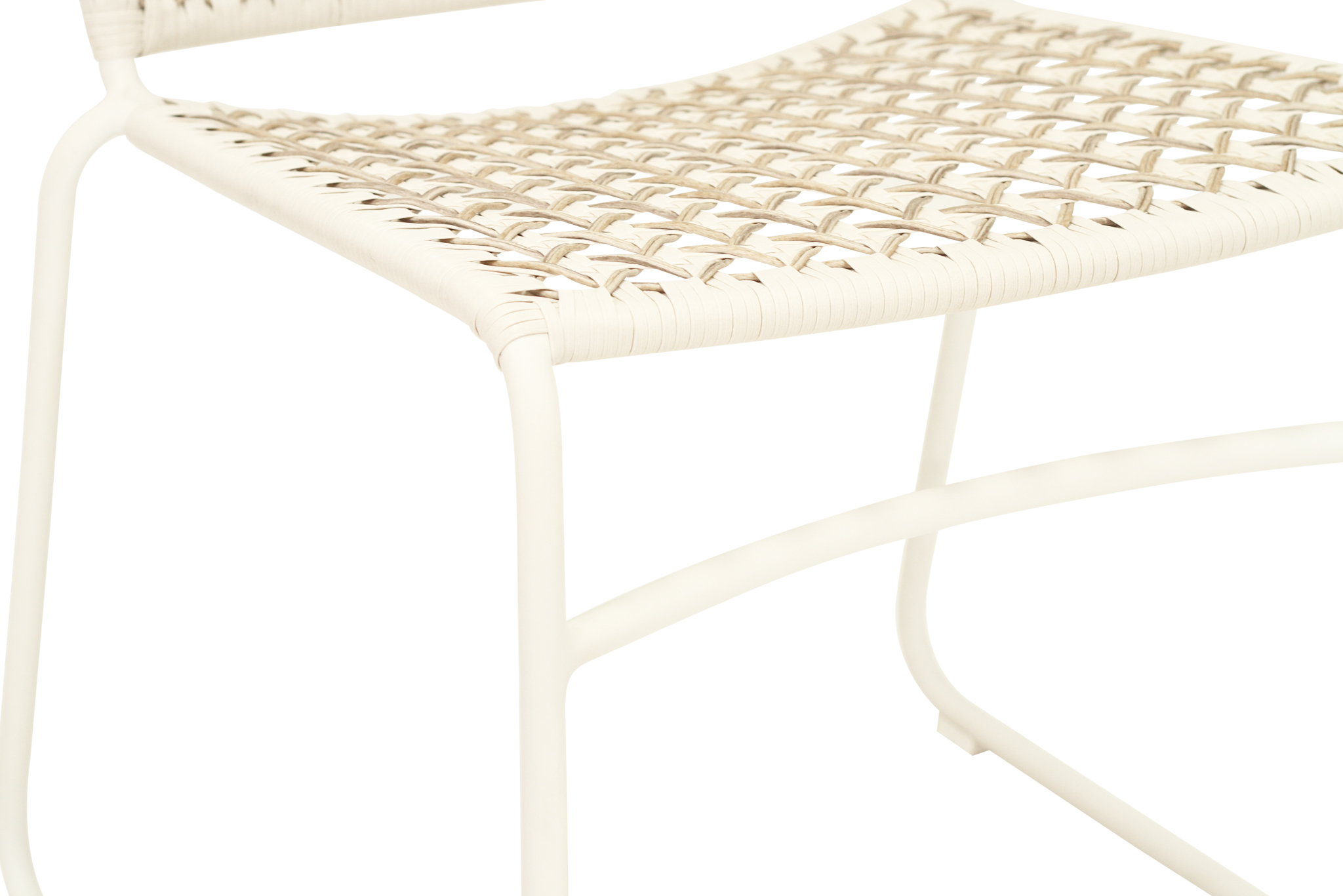 Archer Outdoor Side Chair - Chalk - Image 9