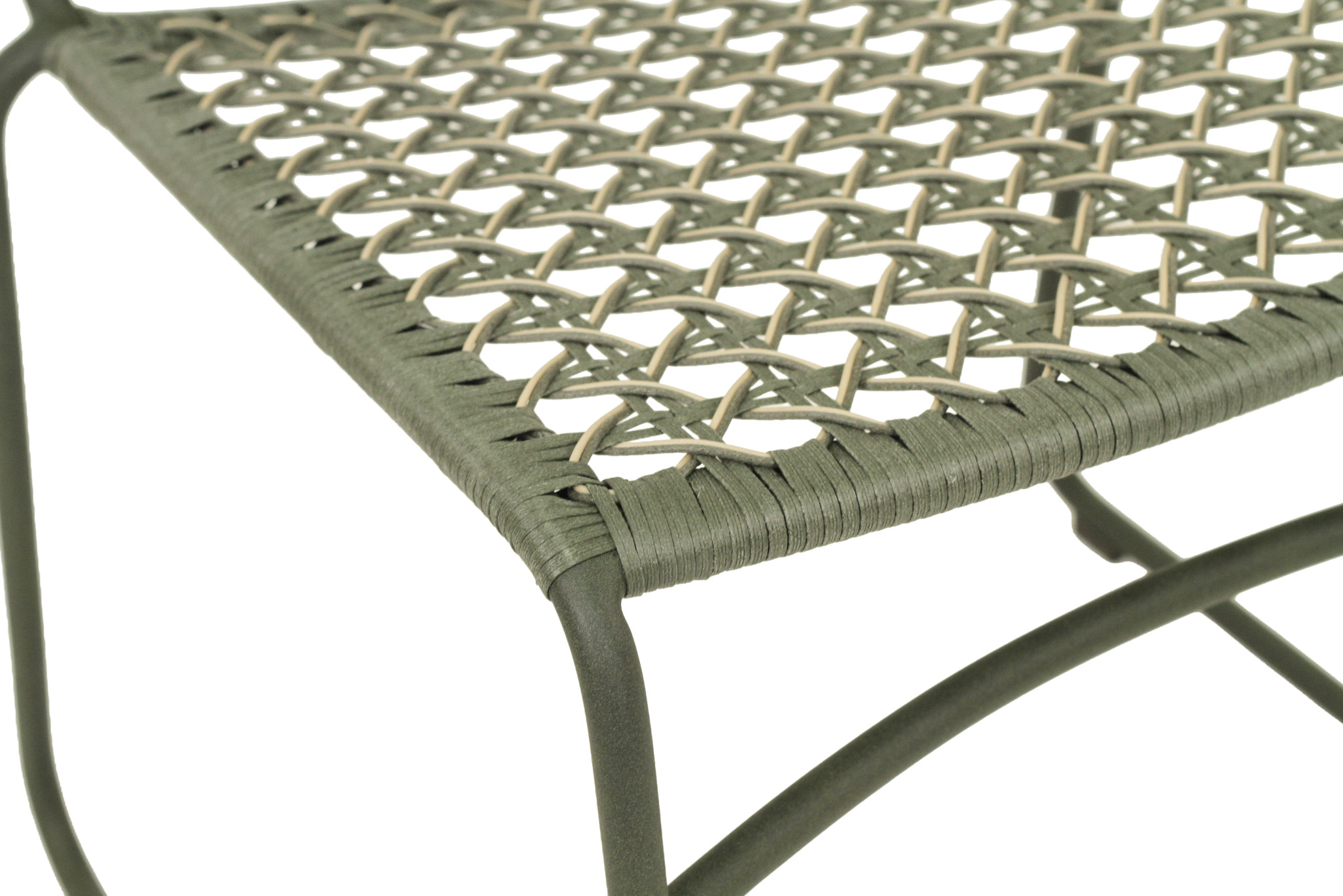 Archer Outdoor Side Chair - Moss - Image 8