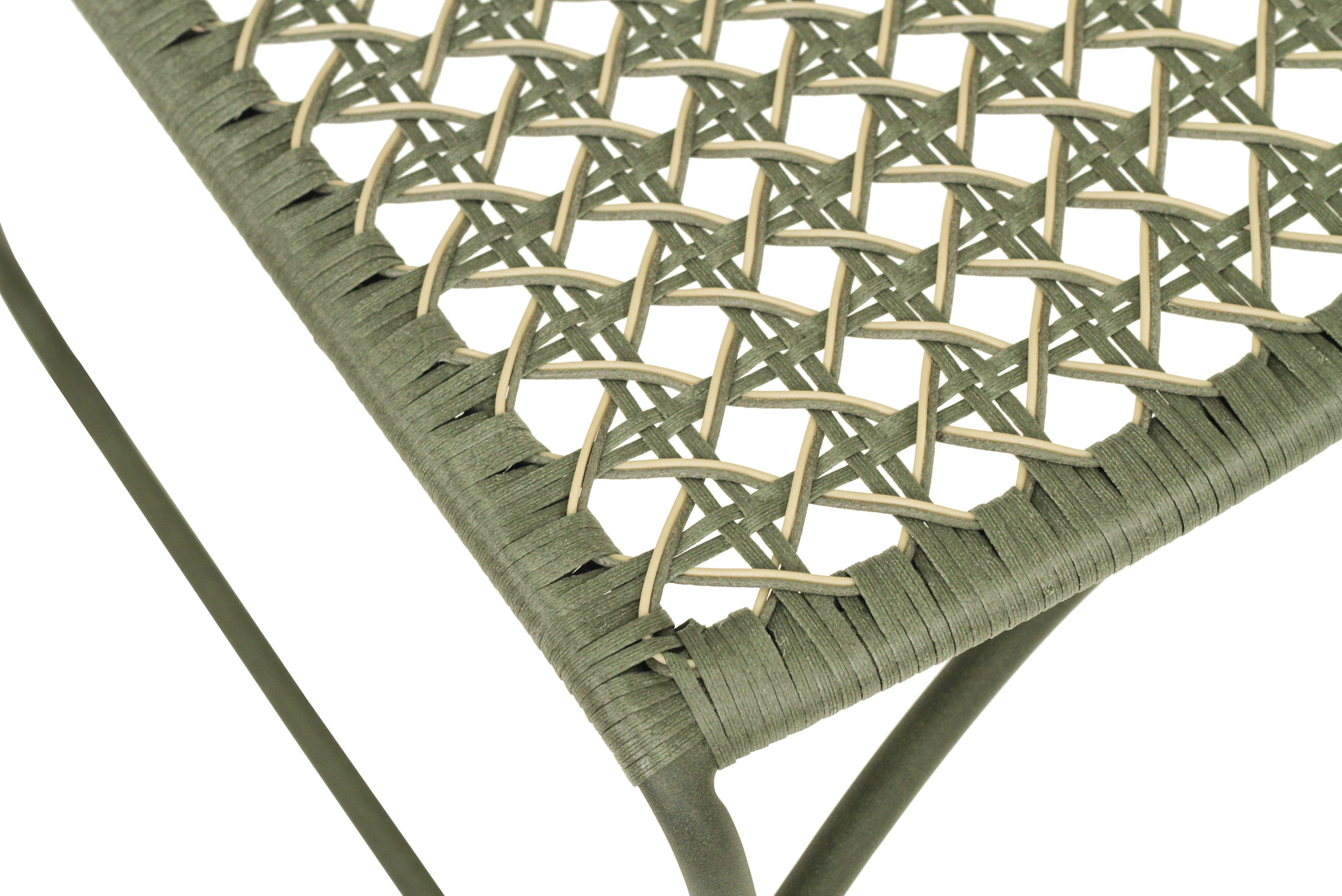 Archer Outdoor Side Chair - Moss - Image 10