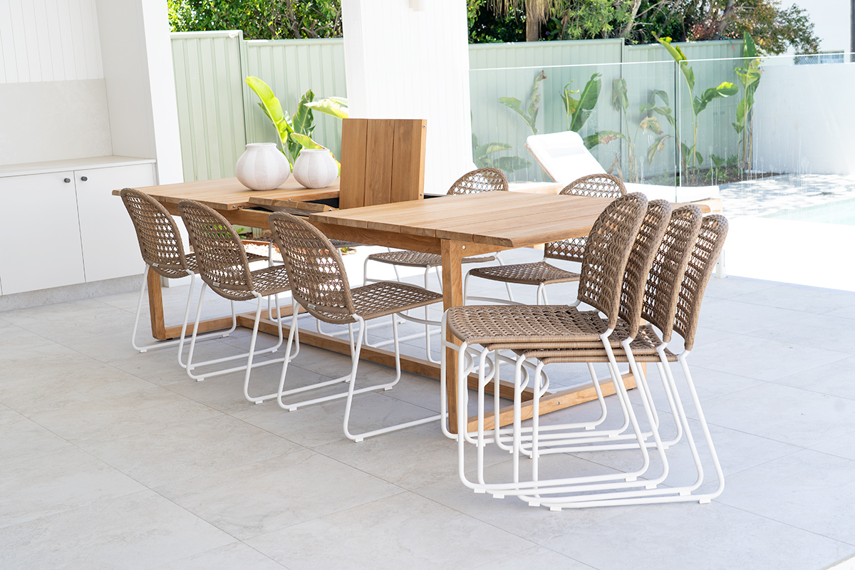 Archer Outdoor Side Chair - Natural - Image 15