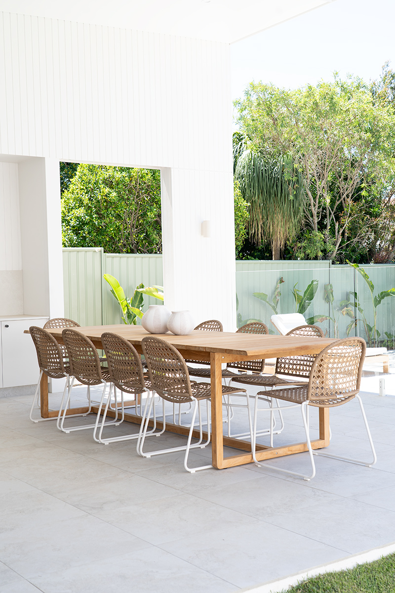 Archer Outdoor Side Chair - Natural - Image 18