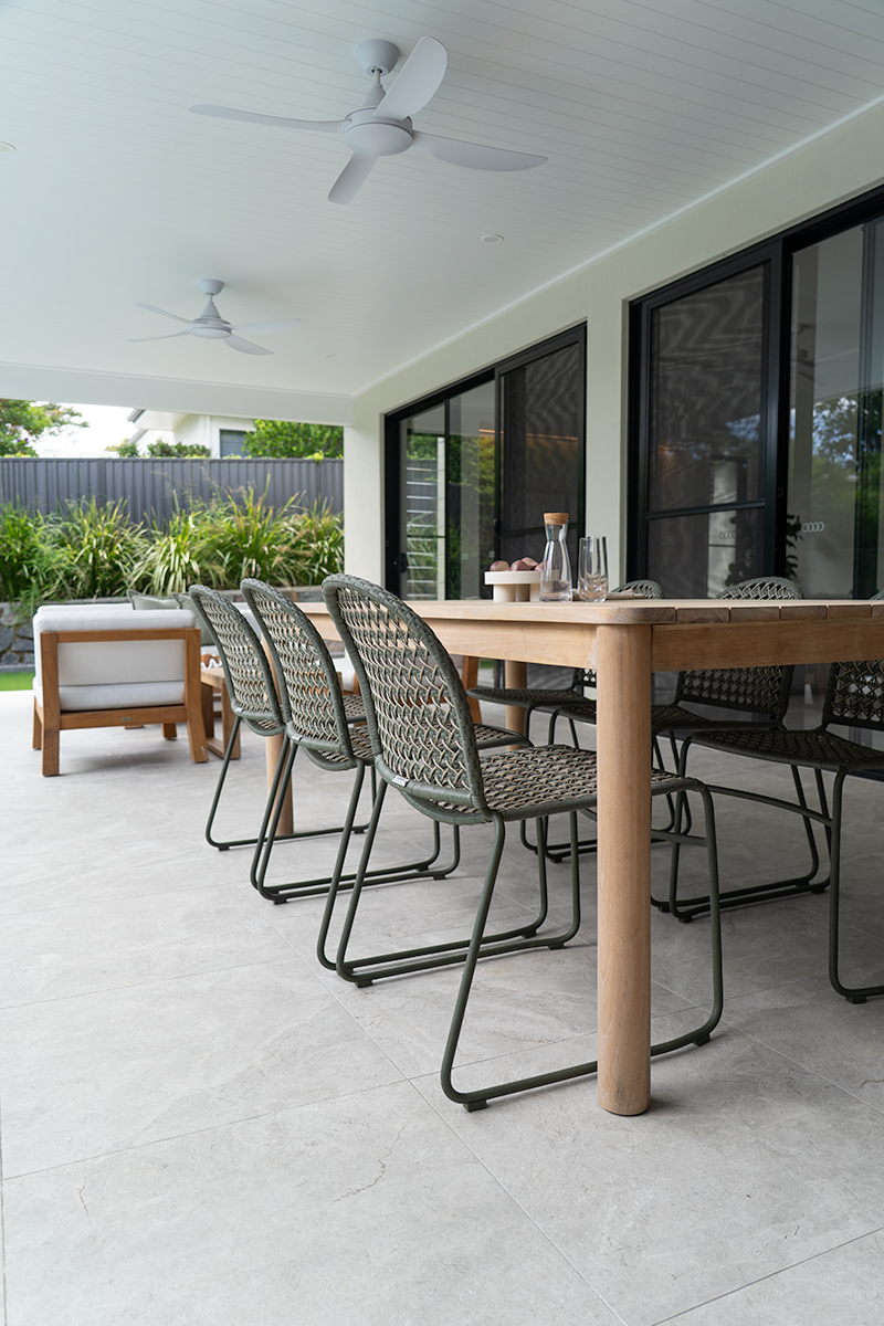 Archer Outdoor Side Chair - Moss - Image 16