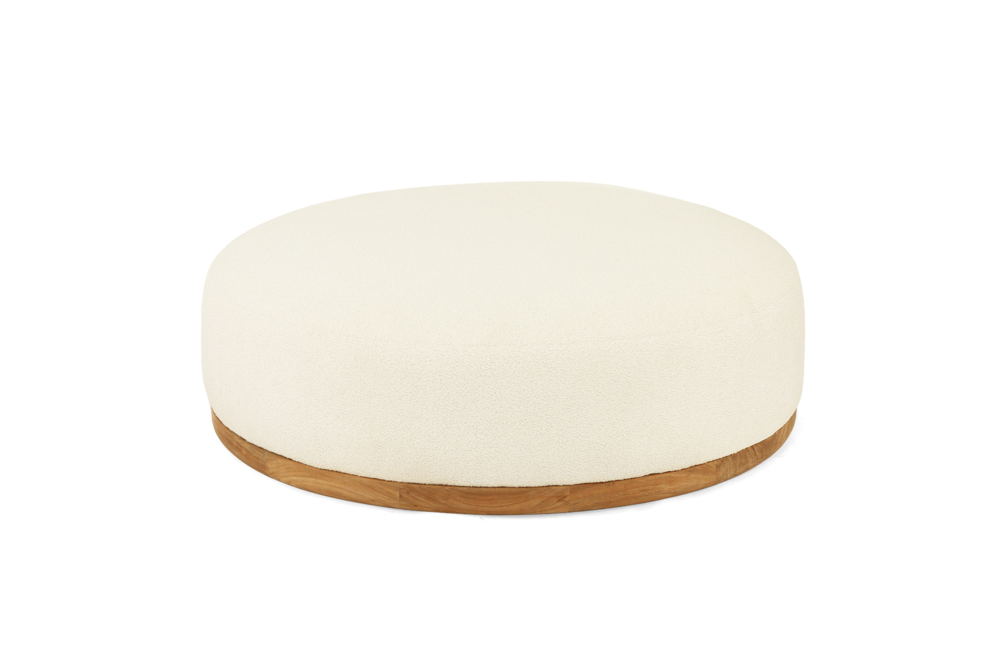 Avoca Outdoor Ottoman- Natural - Image 3
