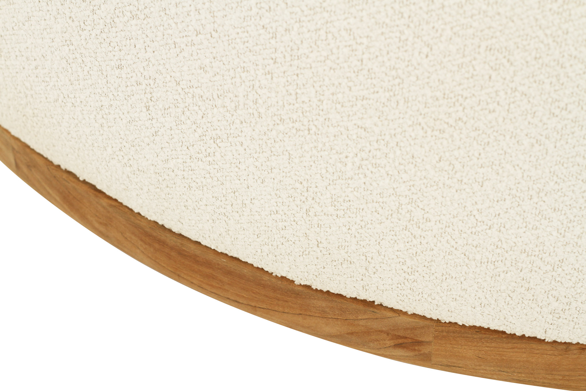 Avoca Outdoor Ottoman- Natural - Image 2