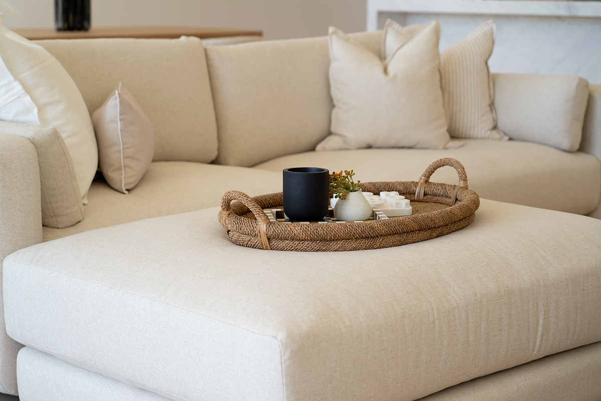 Chloe Natural Rope Oval Tray - Natural - By Serrata Living - Image 2