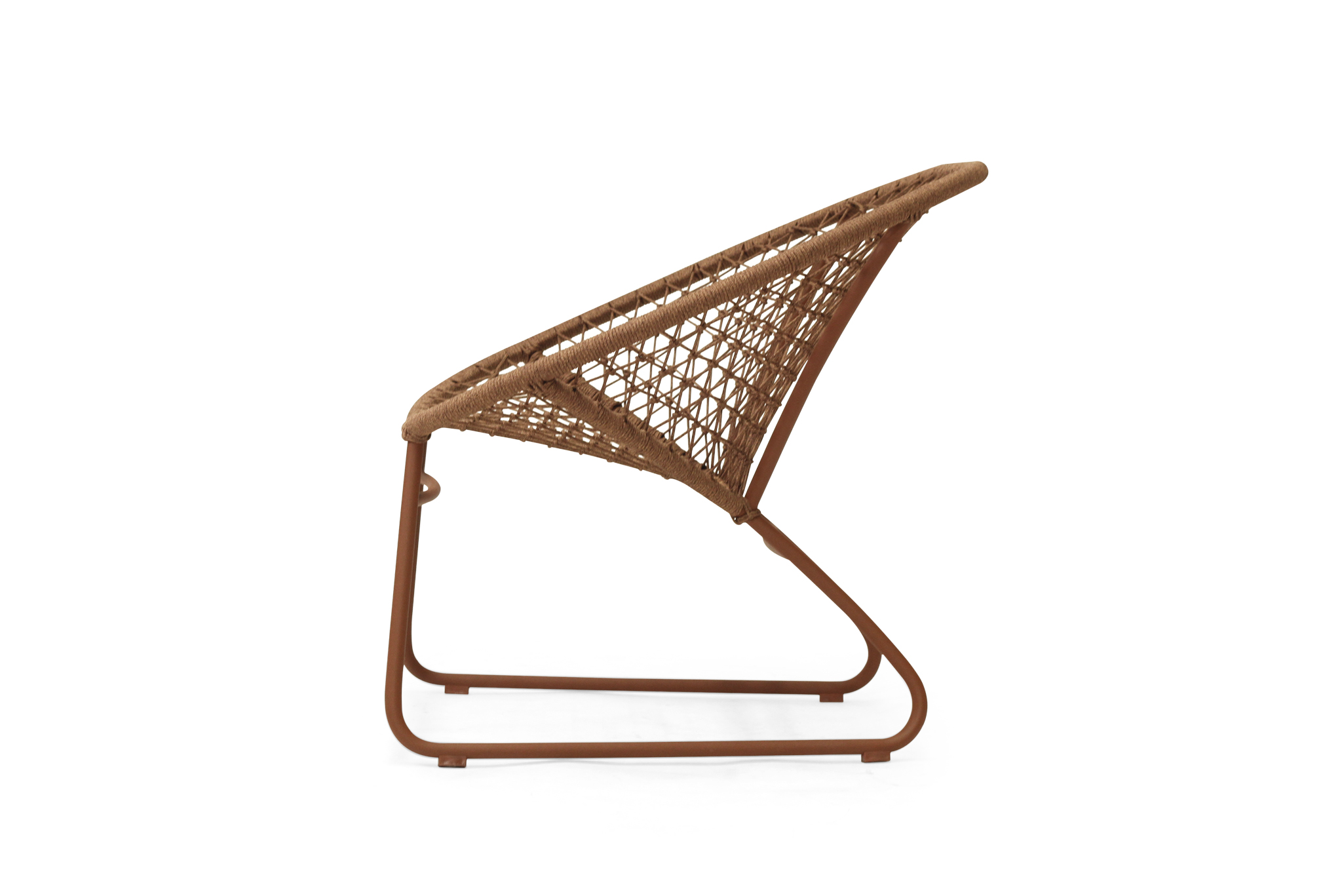 Dune Outdoor Accent Chair - Brique - Image 5