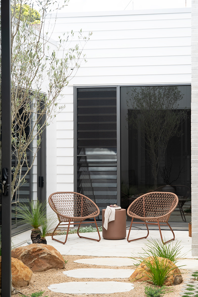 Dune Outdoor Accent Chair - Brique - Image 11