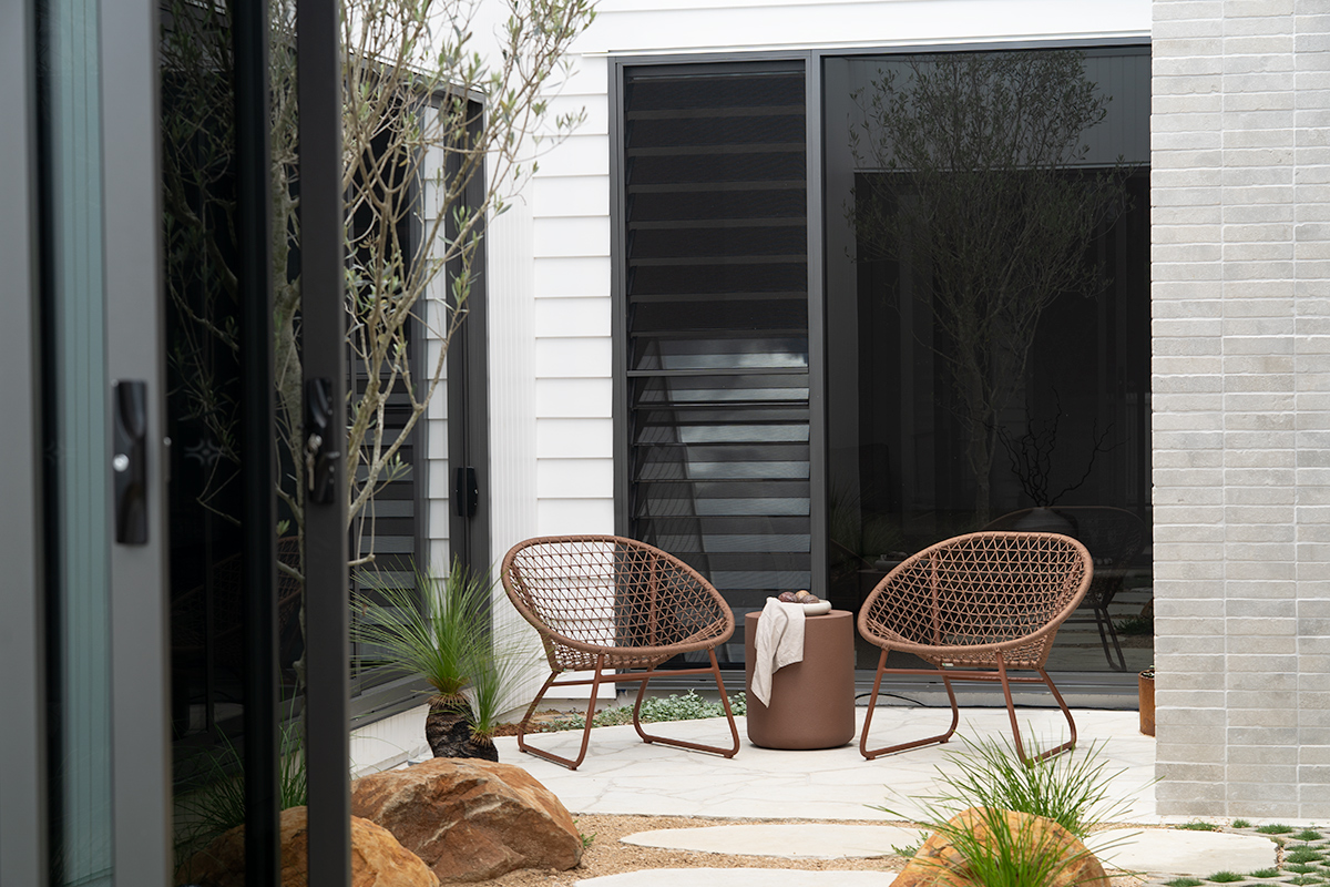 Dune Outdoor Accent Chair - Brique - Image 12