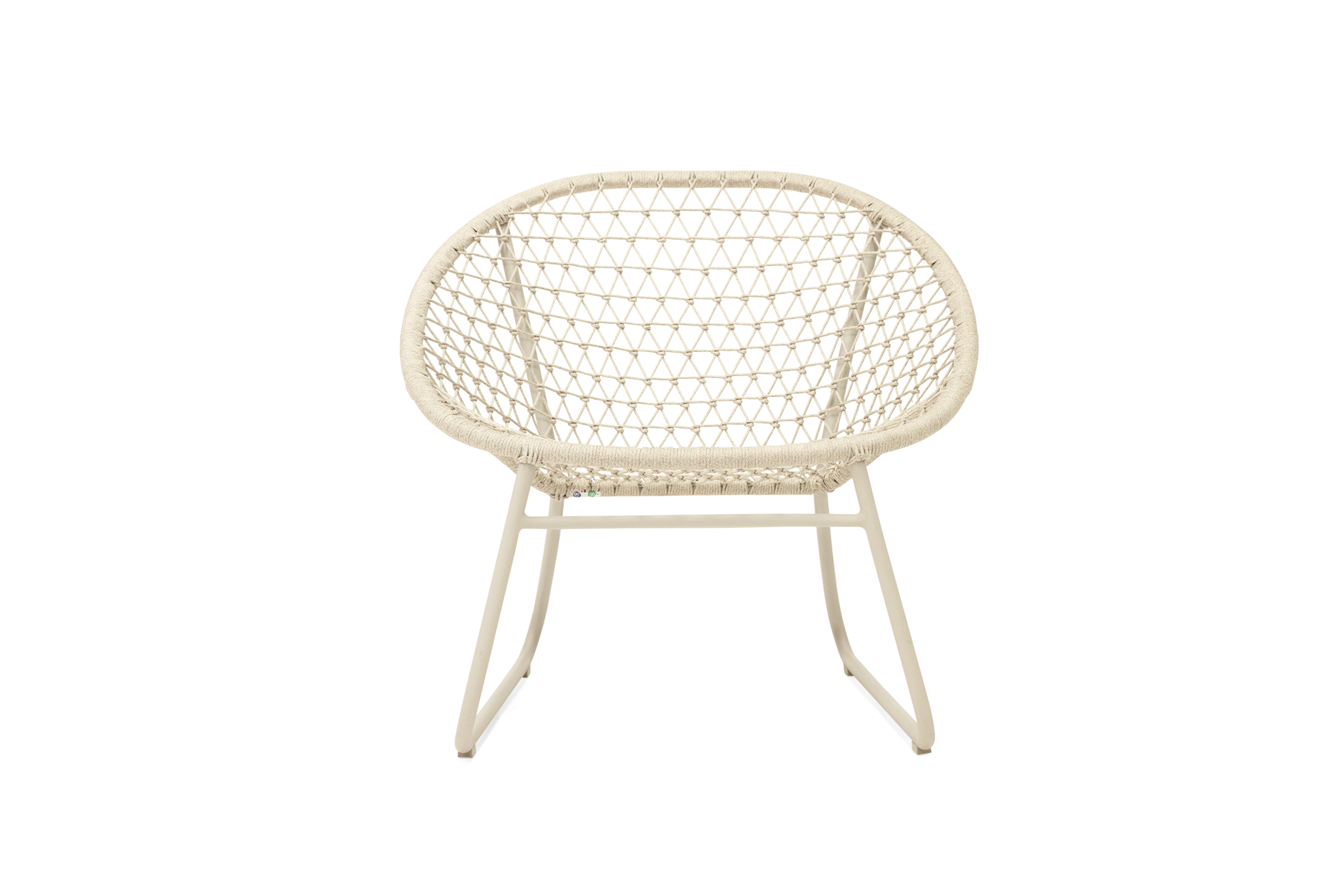 Dune Outdoor Accent Chair - Greige - Image 3