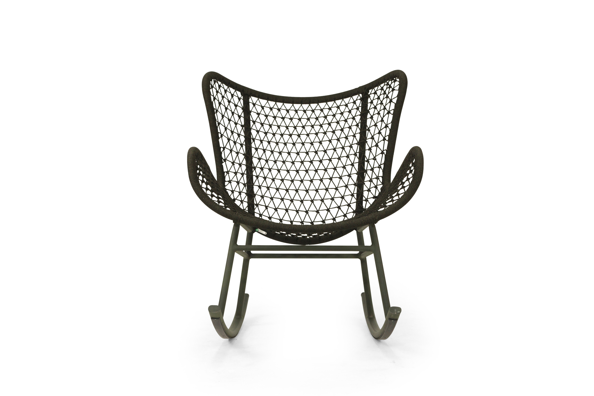 Harper Outdoor Rocking Chair - Forest Green - Image 3
