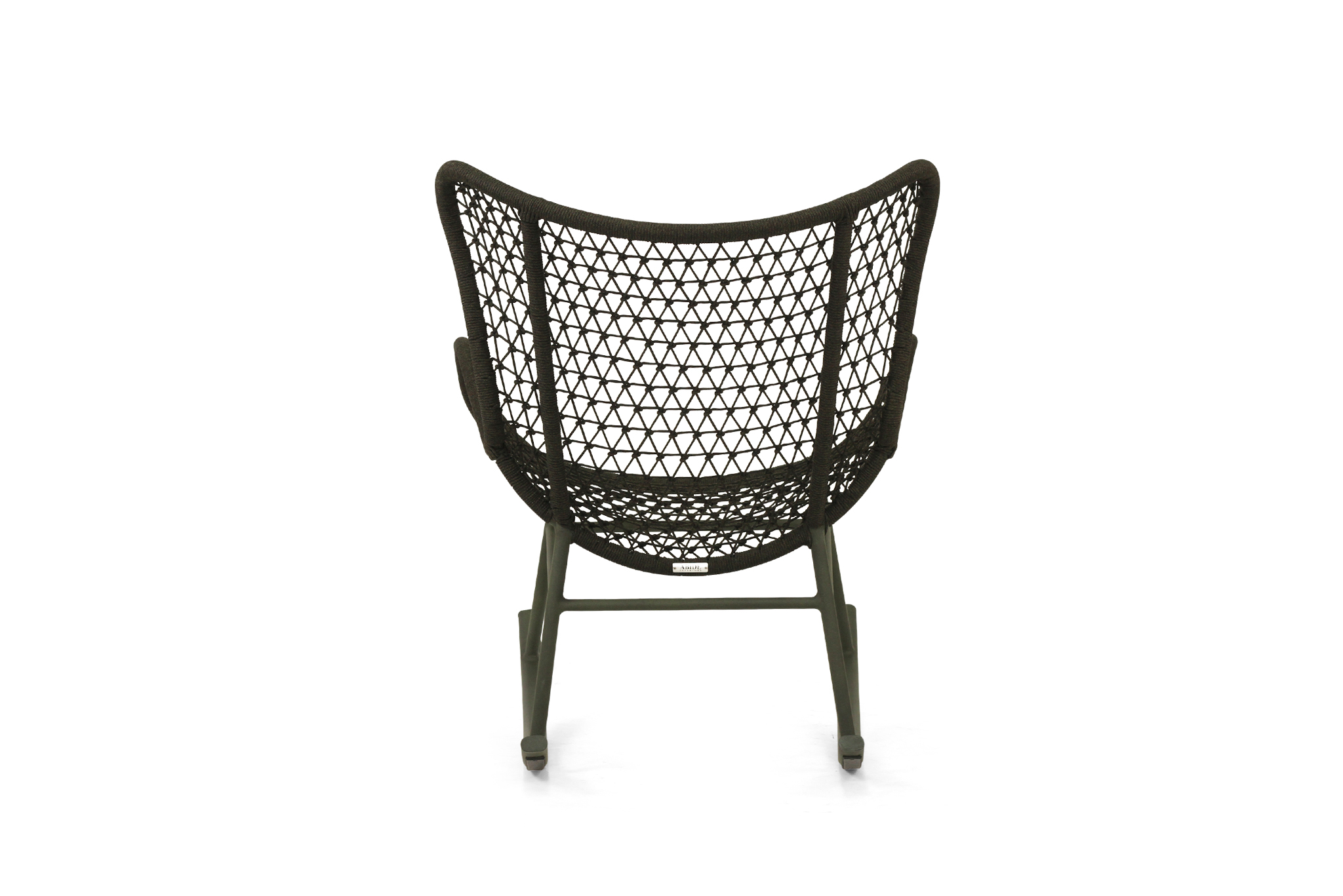Harper Outdoor Rocking Chair - Forest Green - Image 7
