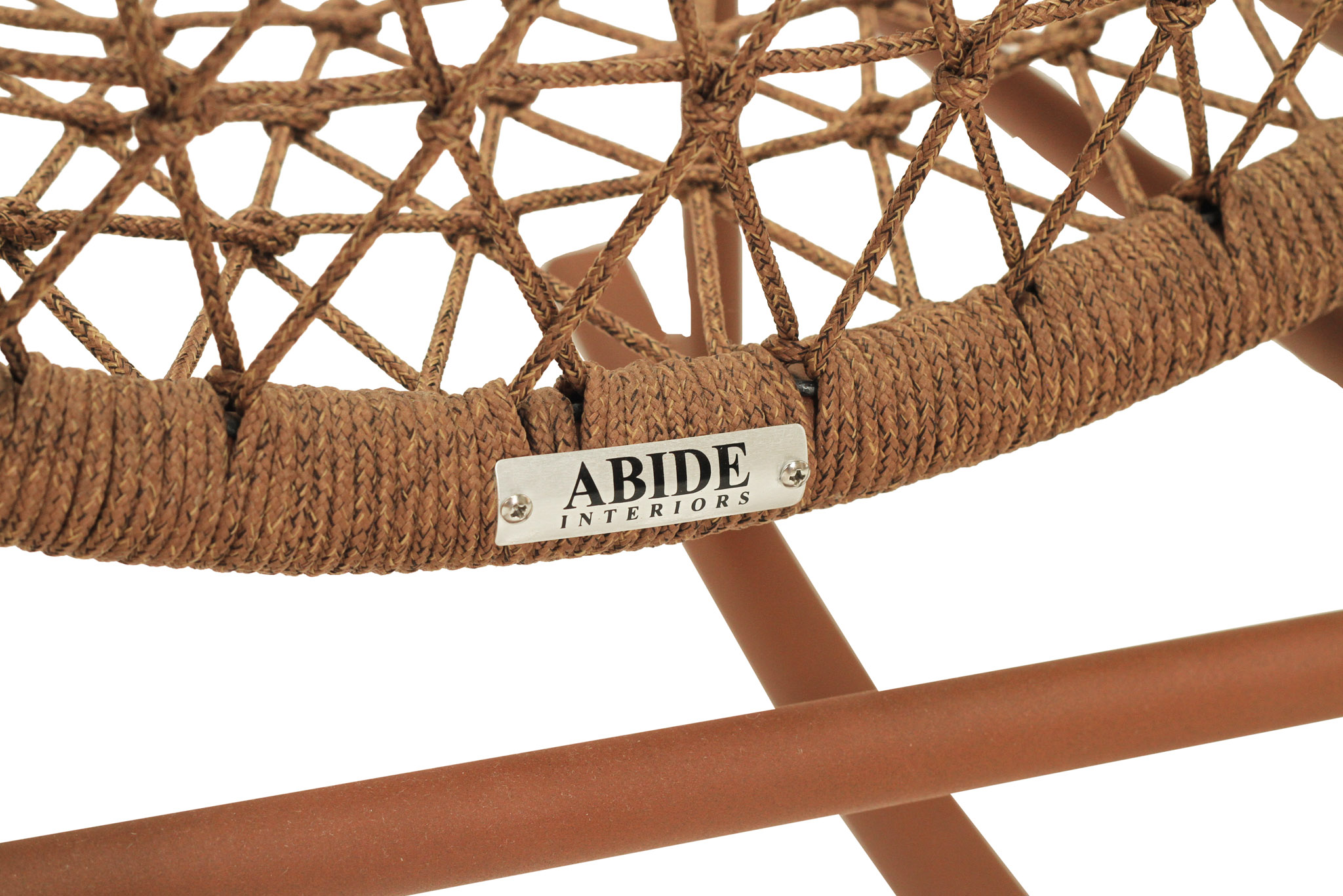 Harper Outdoor Rocking Chair - Brique - Image 8