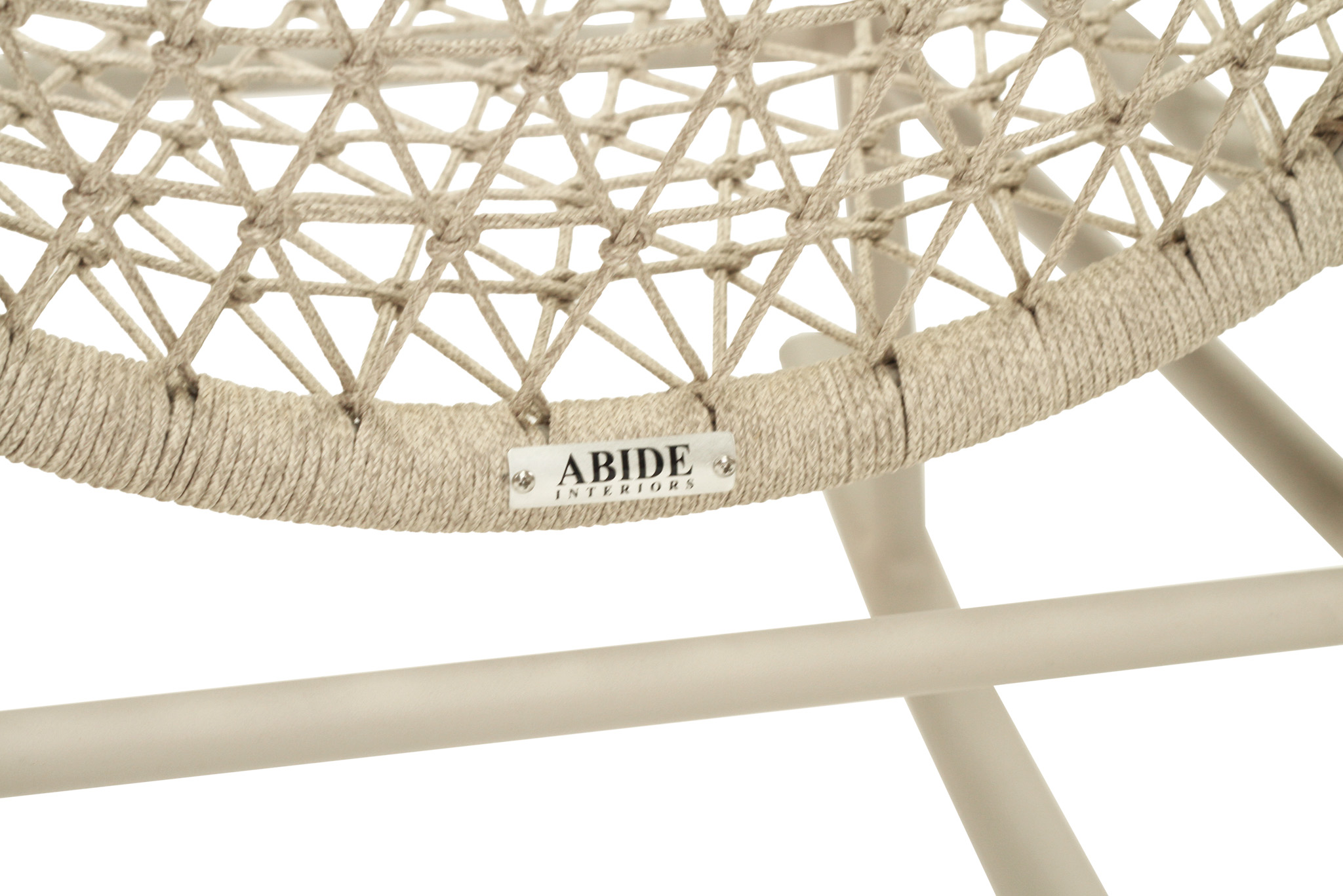Harper Outdoor Rocking Chair - Greige - Image 12