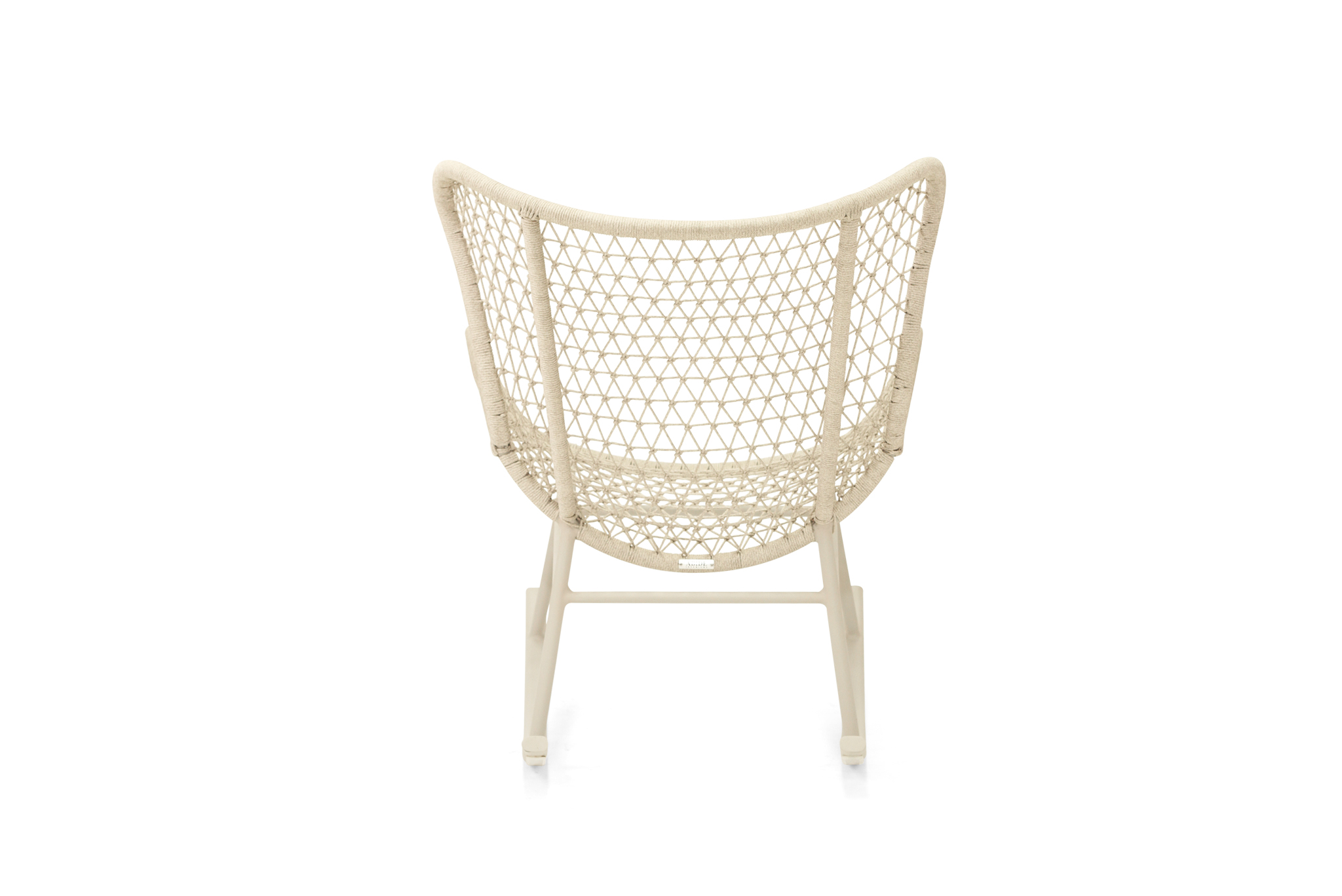 Harper Outdoor Rocking Chair - Greige - Image 7