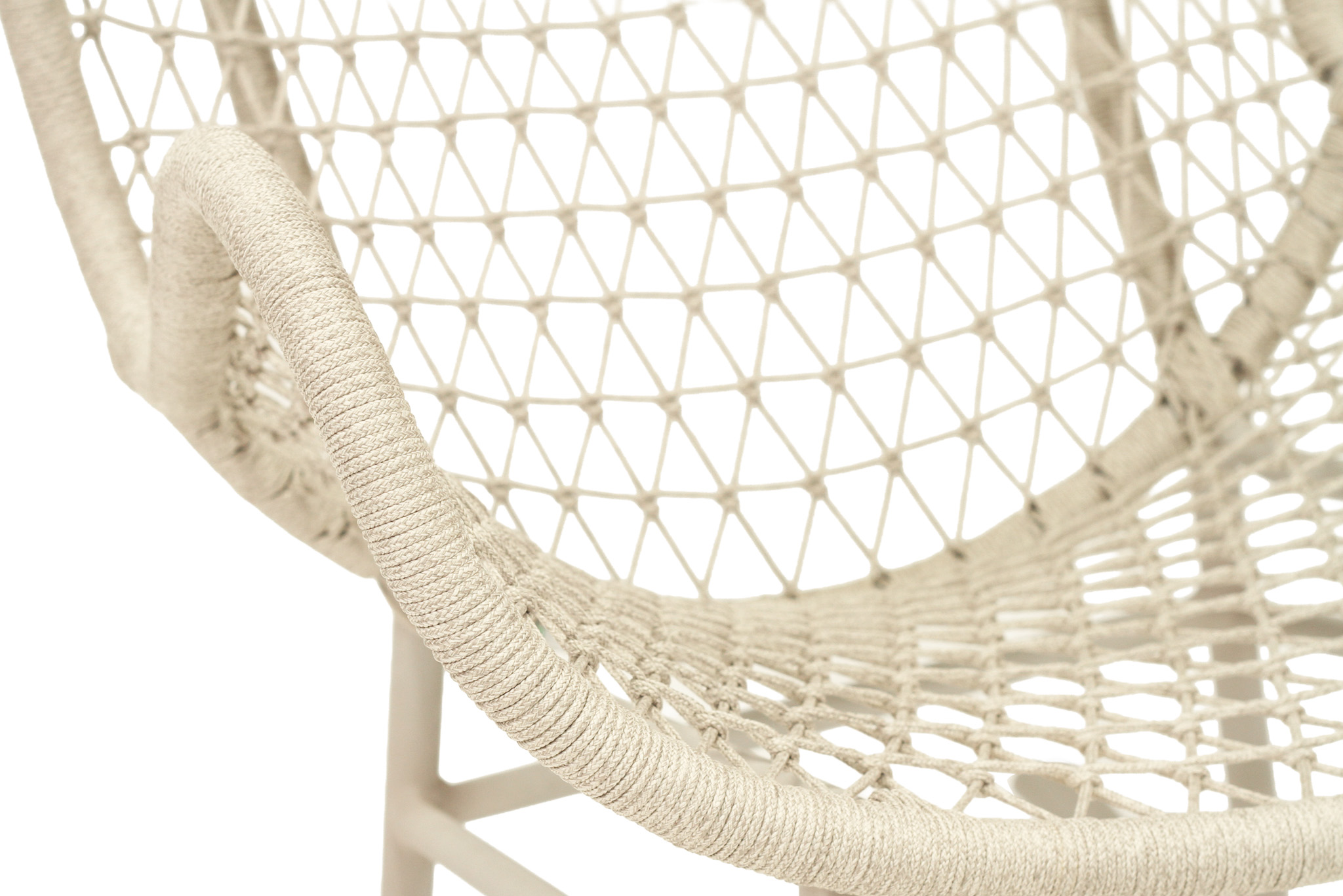 Harper Outdoor Rocking Chair - Greige - Image 8