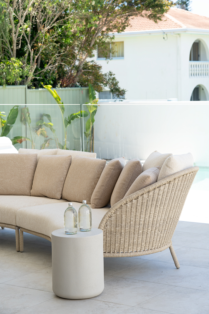 Terra Outdoor SideTable - White Onyx - Image 7