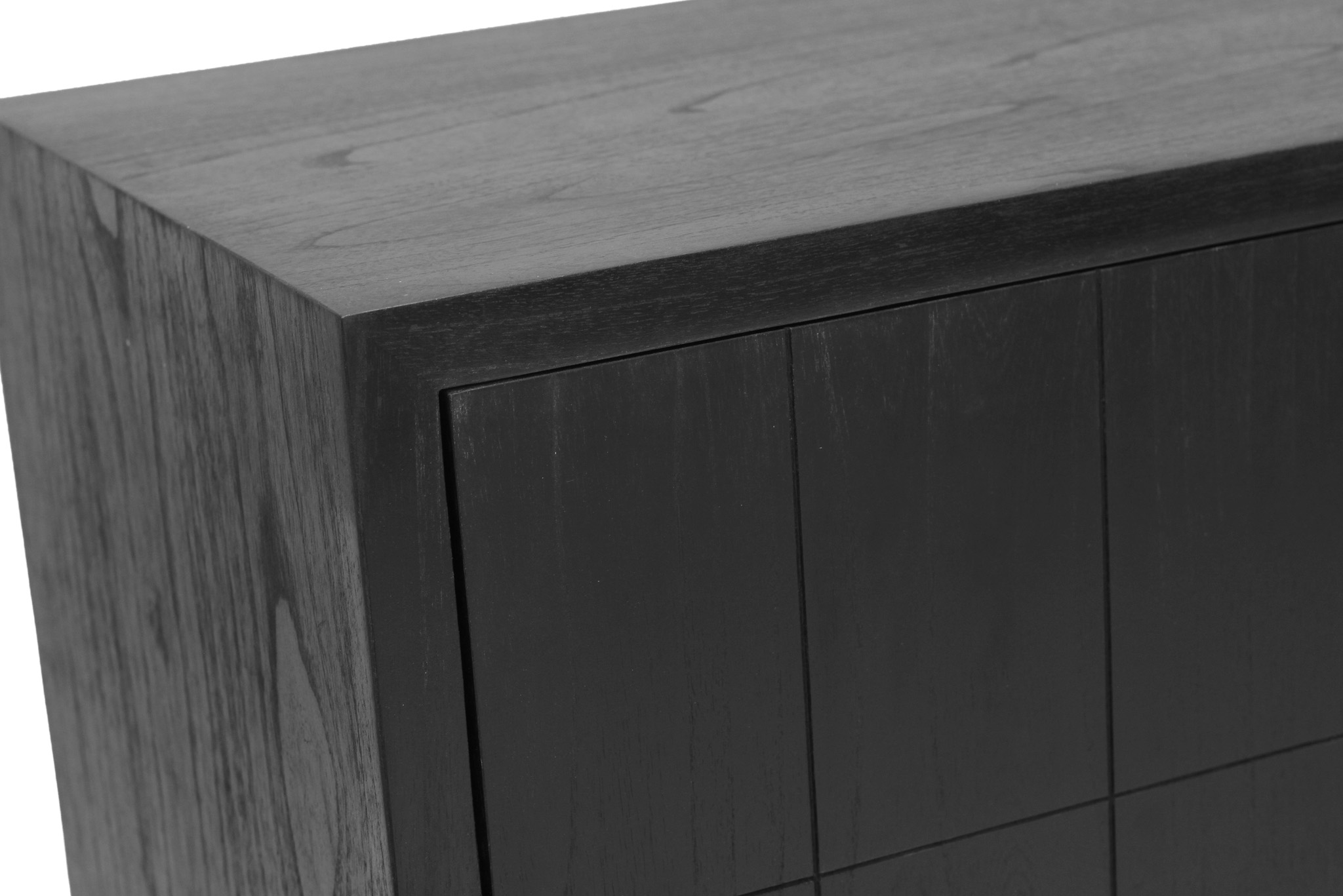 Lisette Four Door Sideboard - Black - Image 9