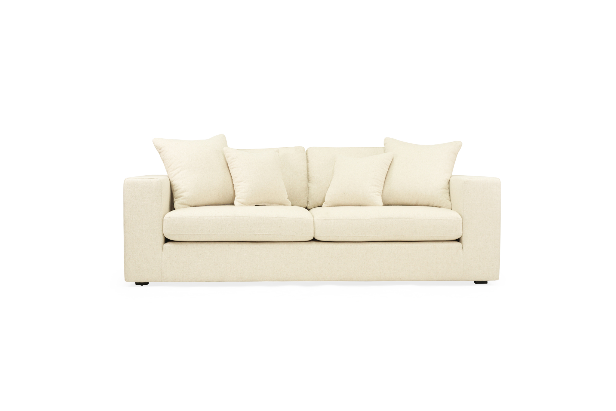 Ziggie 3 Seater Sofa - Linen Blend